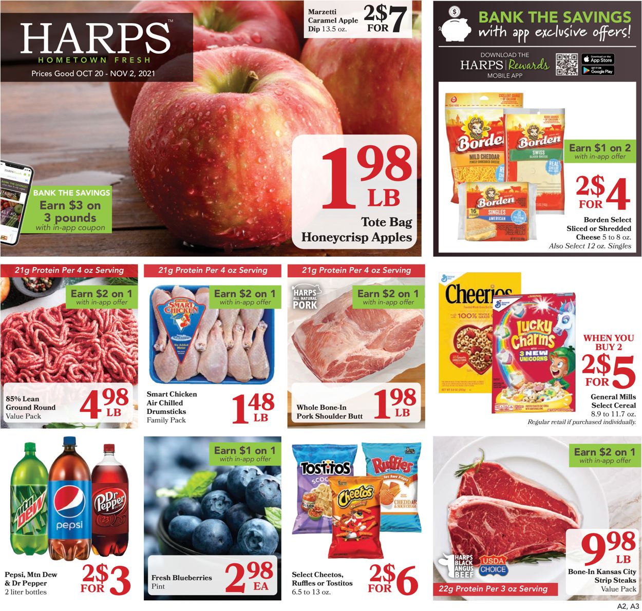 Harps Foods Weekly Ad Circular - valid 10/20-11/02/2021