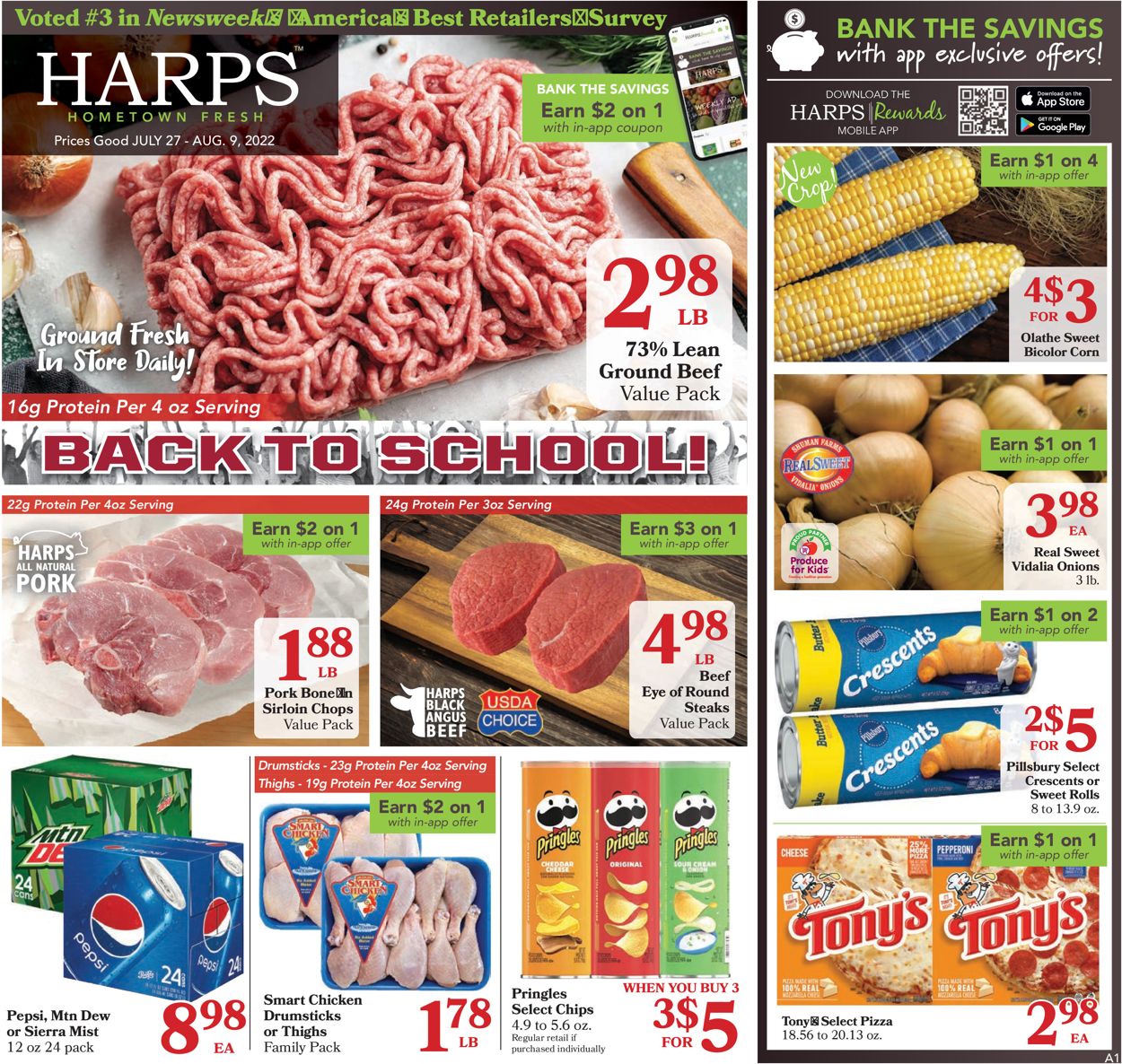 Harps Foods Weekly Ad Circular - valid 07/27-08/09/2022