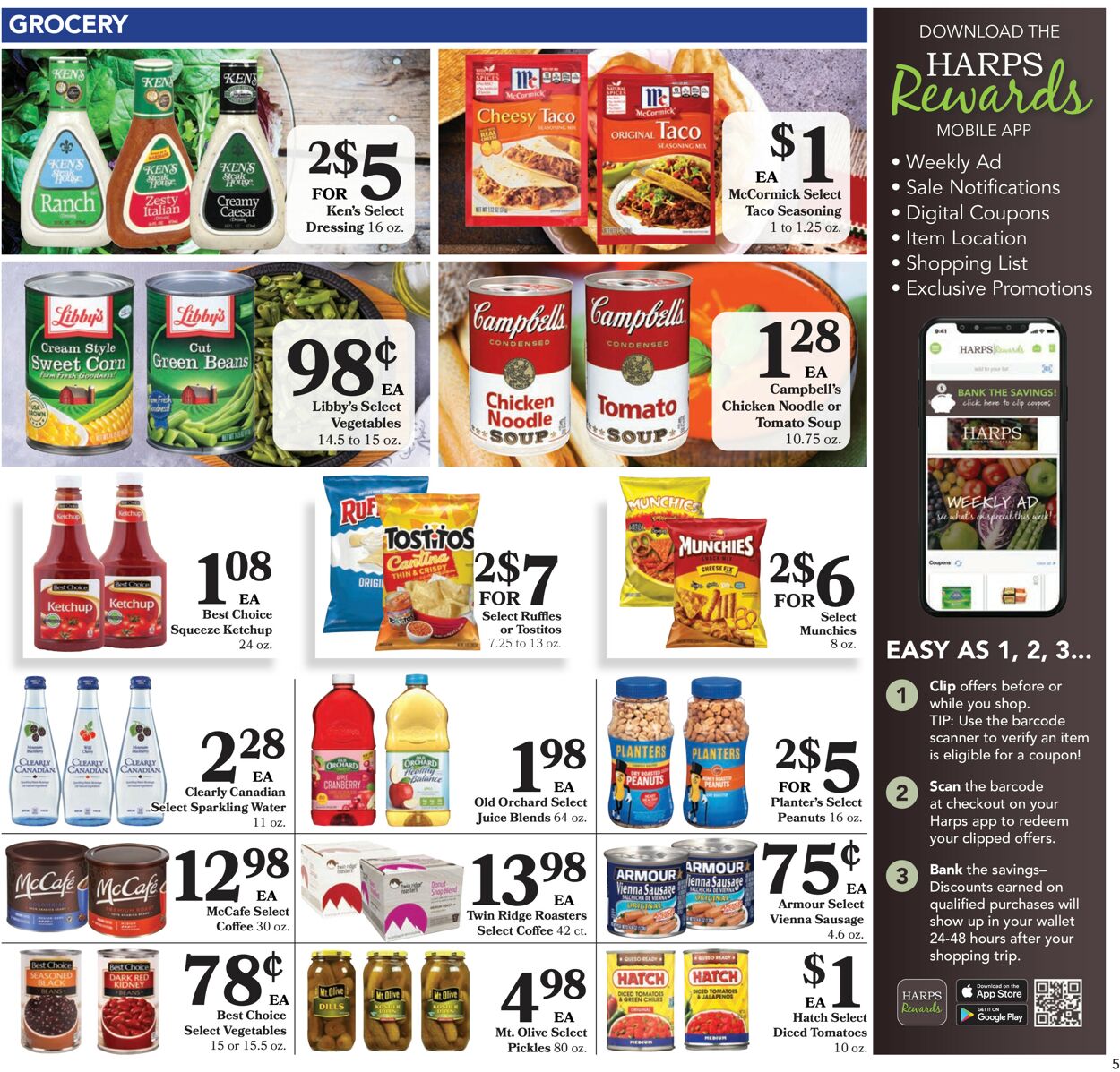 Harps Foods Weekly Ad Circular - valid 09/07-09/20/2022 (Page 5)