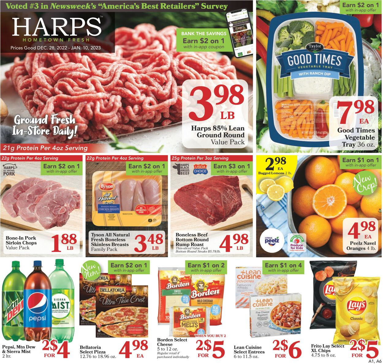 Harps Foods Weekly Ad Circular - valid 12/28-01/10/2023