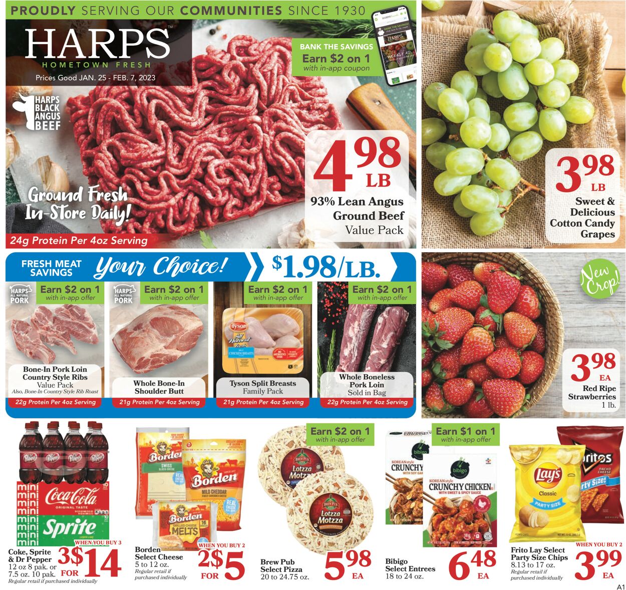 Harps Foods Weekly Ad Circular - valid 01/25-02/07/2023