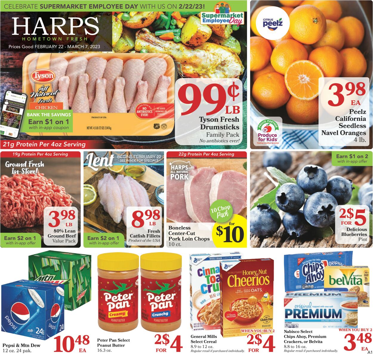 Harps Foods Weekly Ad Circular - valid 02/22-03/07/2023