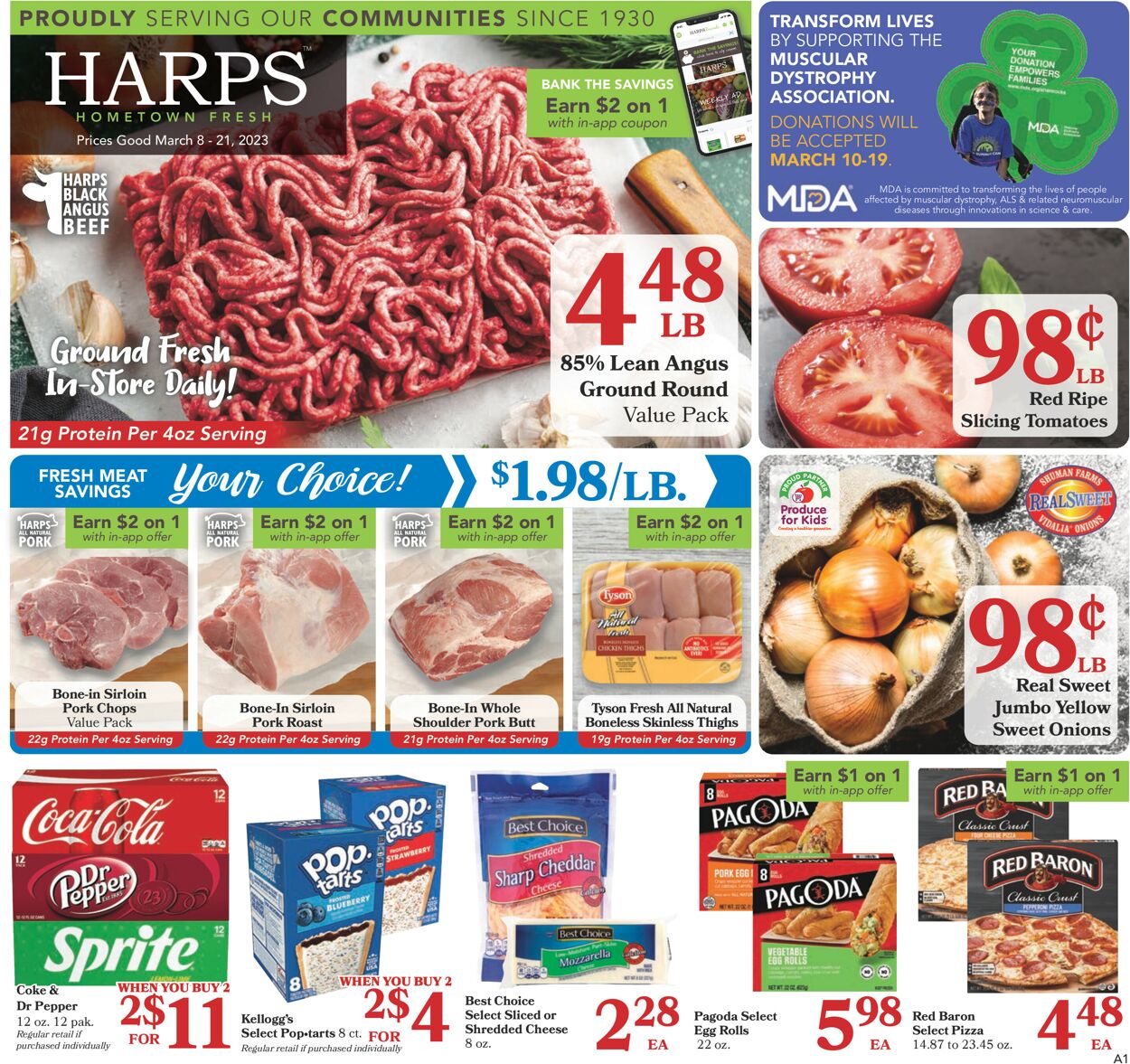 Harps Foods Weekly Ad Circular - valid 03/08-03/21/2023