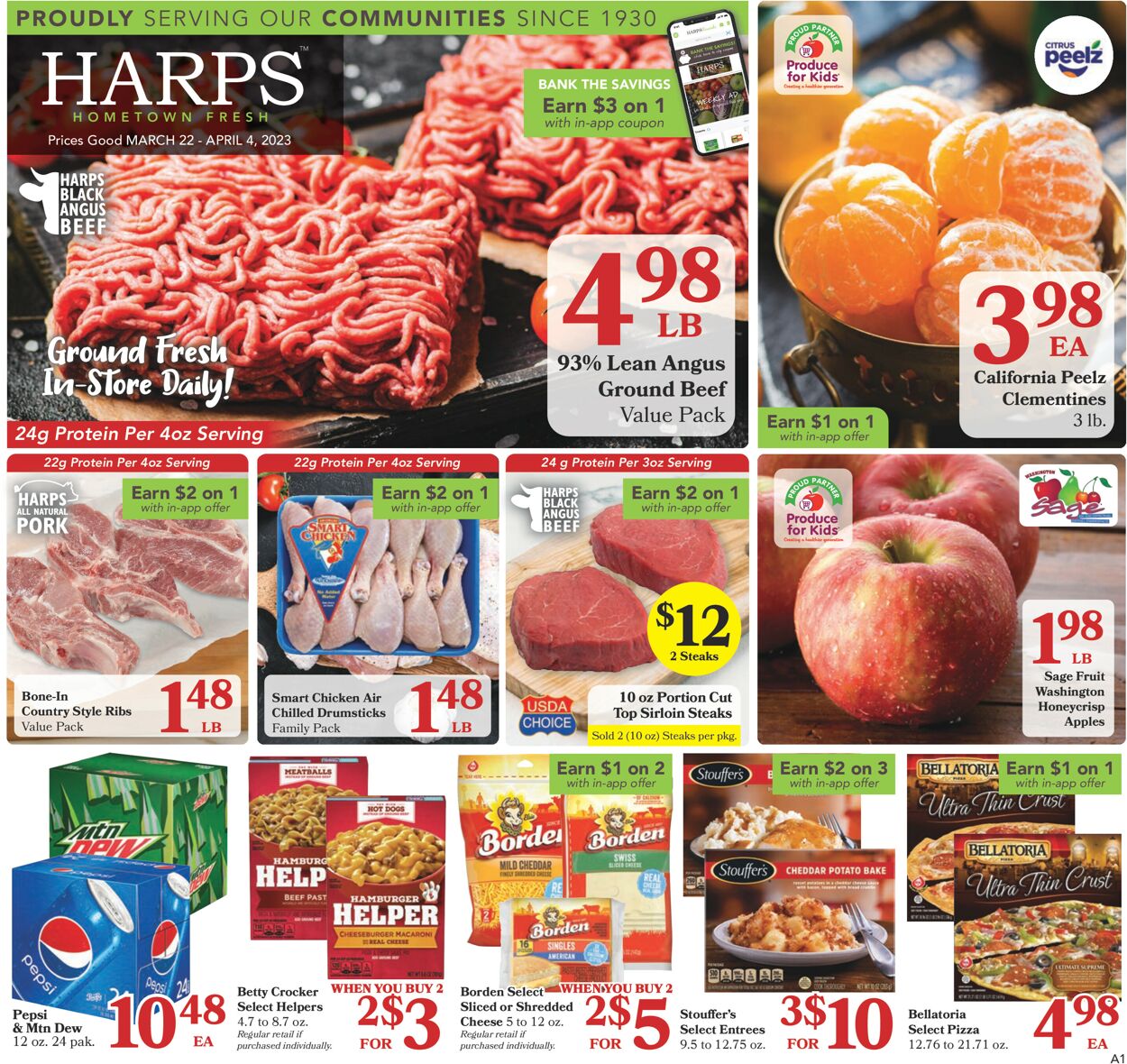 Harps Foods Weekly Ad Circular - valid 03/22-04/04/2023