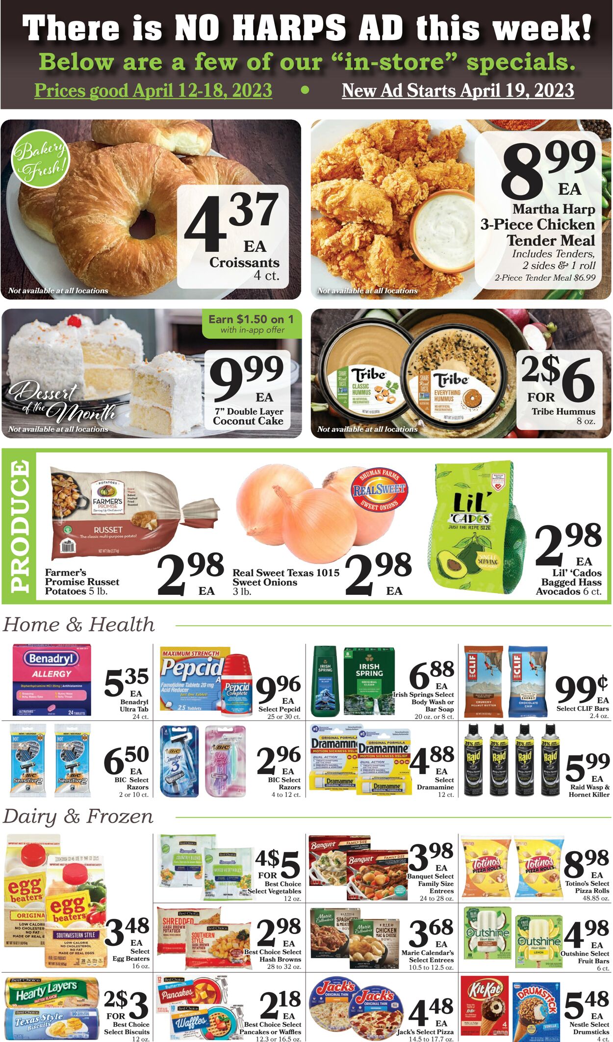 Harps Foods Weekly Ad Circular - valid 04/12-04/18/2023 (Page 2)
