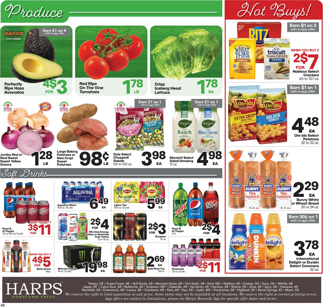 Harps Foods Weekly Ad Circular - valid 09/27-10/03/2023 (Page 8)