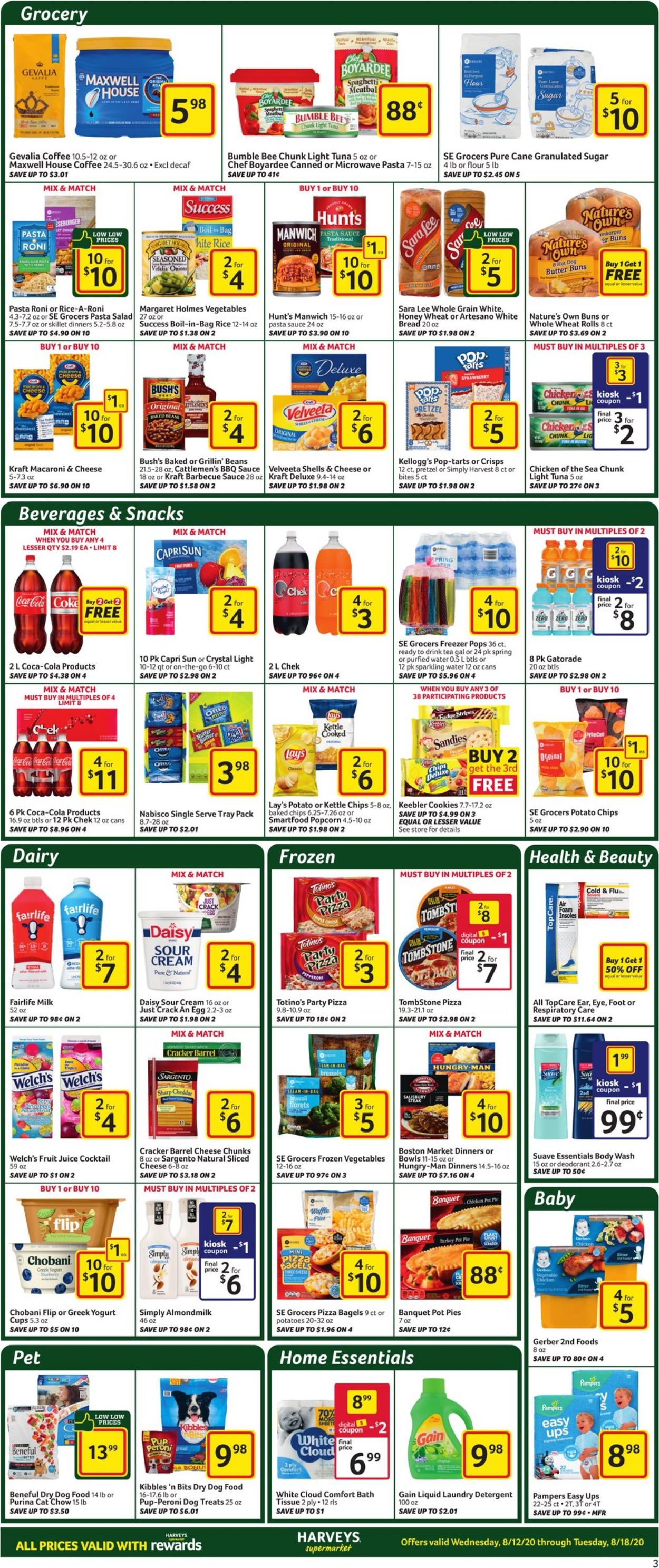 Harveys Supermarket Weekly Ad Circular - valid 08/12-08/18/2020 (Page 4)