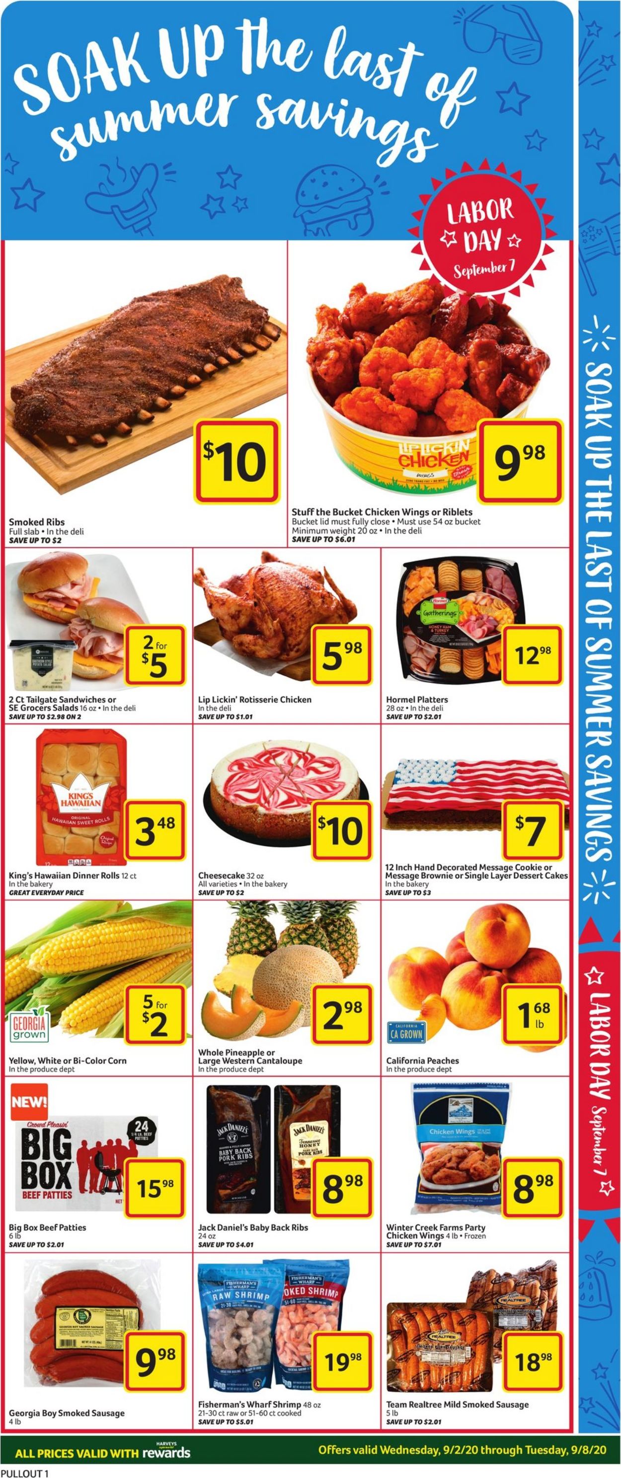 Harveys Supermarket Weekly Ad Circular - valid 09/02-09/08/2020 (Page 6)