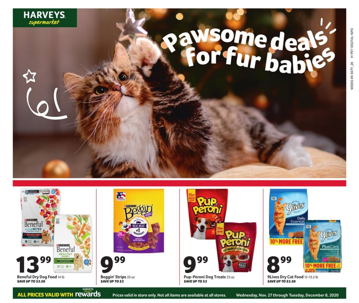 Harveys Supermarket Black Friday 2020 Weekly Ad Circular - valid 11/27-12/08/2020