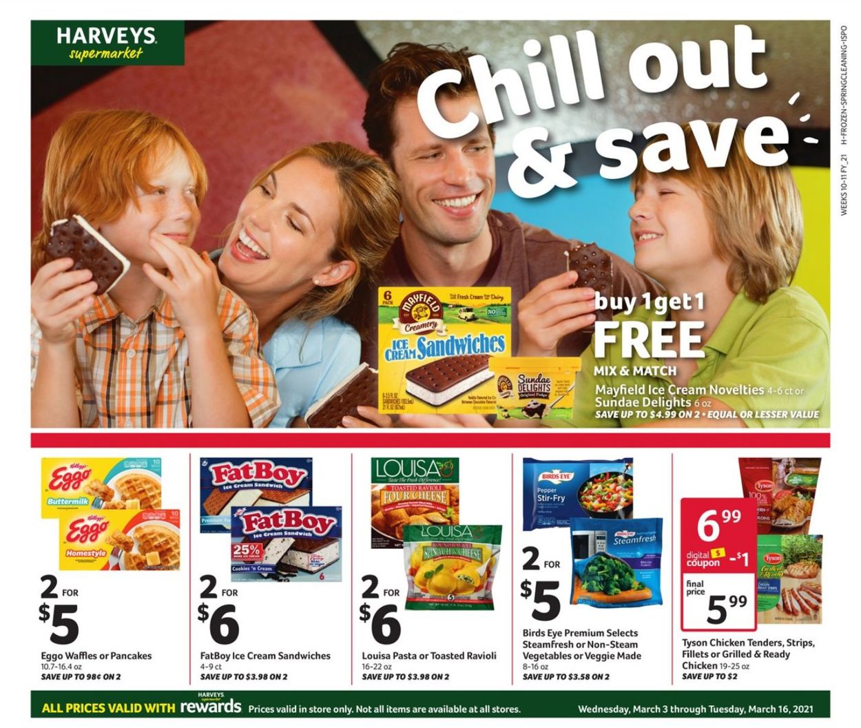 Harveys Supermarket Weekly Ad Circular - valid 03/03-03/16/2021