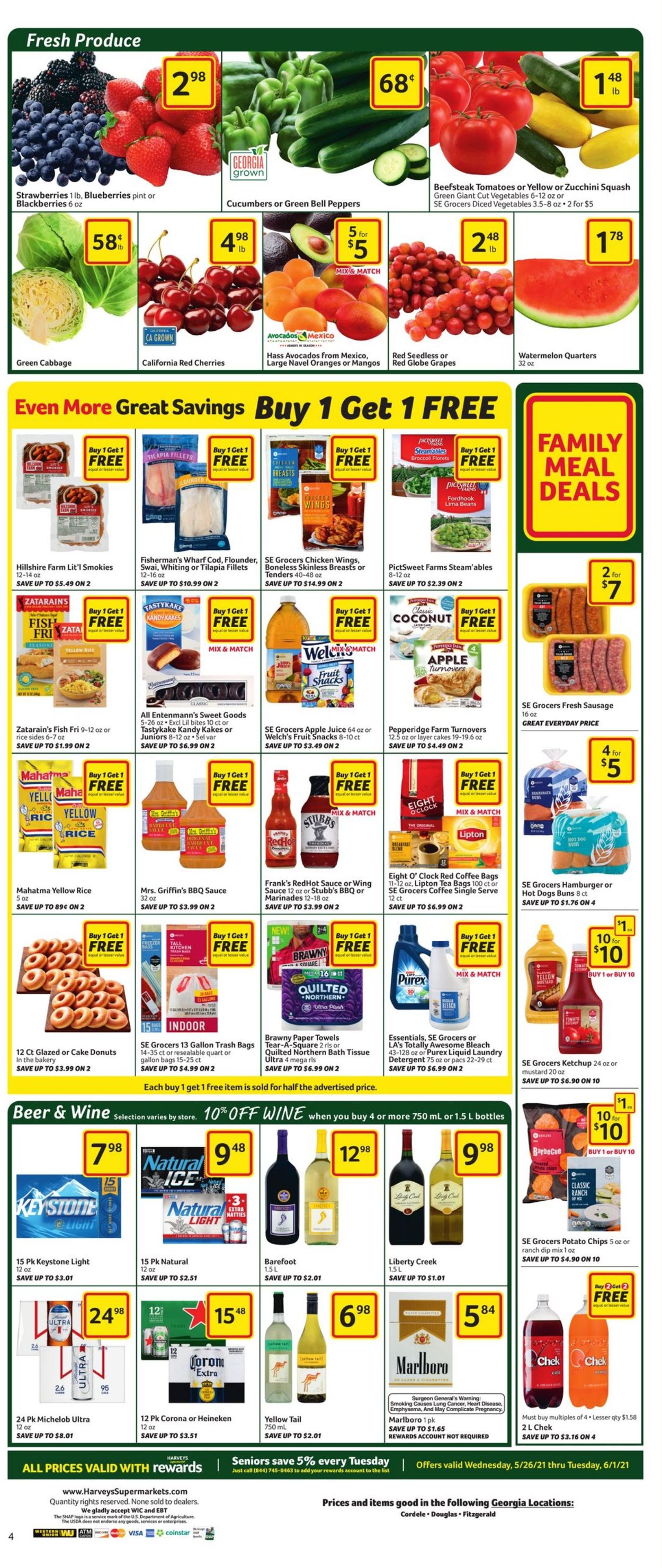 Harveys Supermarket Weekly Ad Circular - valid 05/26-06/01/2021 (Page 7)