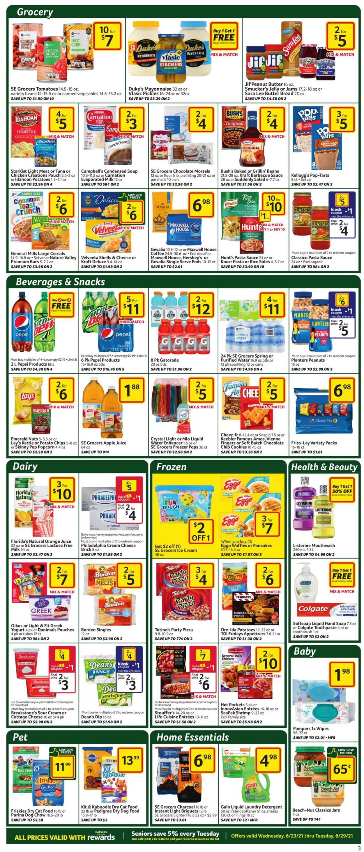 Harveys Supermarket Weekly Ad Circular - valid 06/23-06/29/2021 (Page 4)