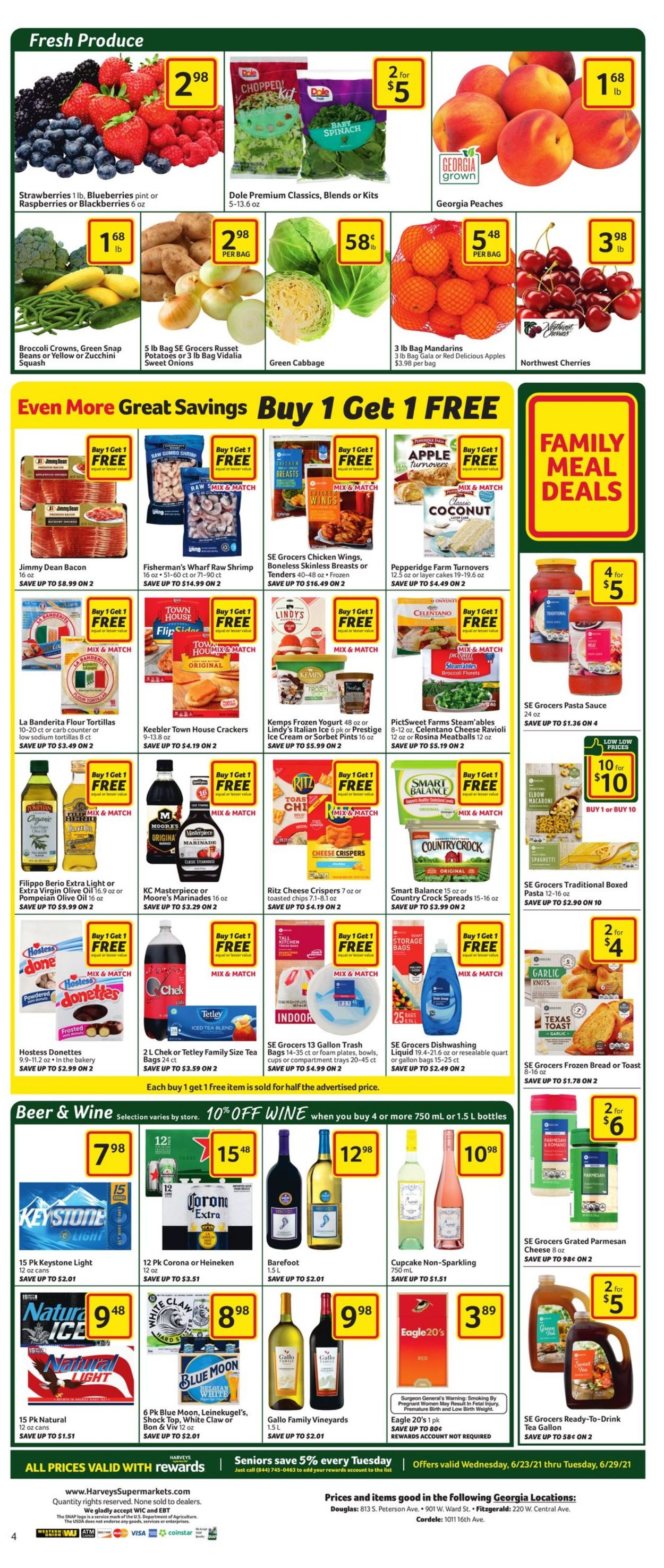 Harveys Supermarket Weekly Ad Circular - valid 06/23-06/29/2021 (Page 6)