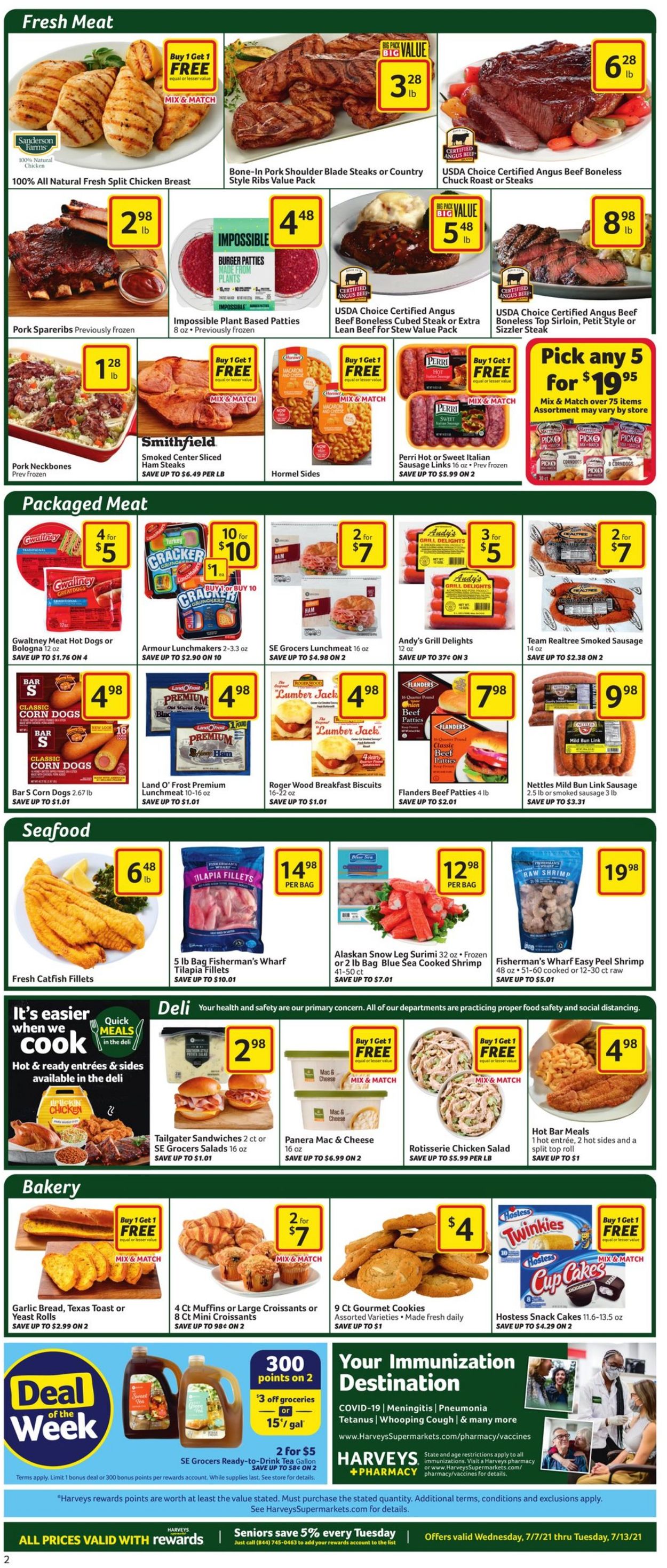 Harveys Supermarket Weekly Ad Circular - valid 07/07-07/13/2021 (Page 3)