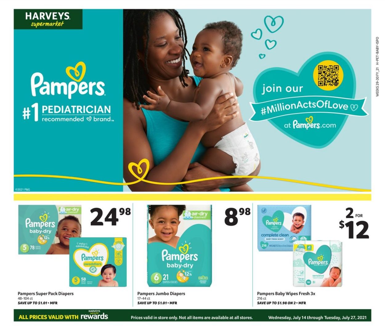 Harveys Supermarket Weekly Ad Circular - valid 07/14-07/27/2021