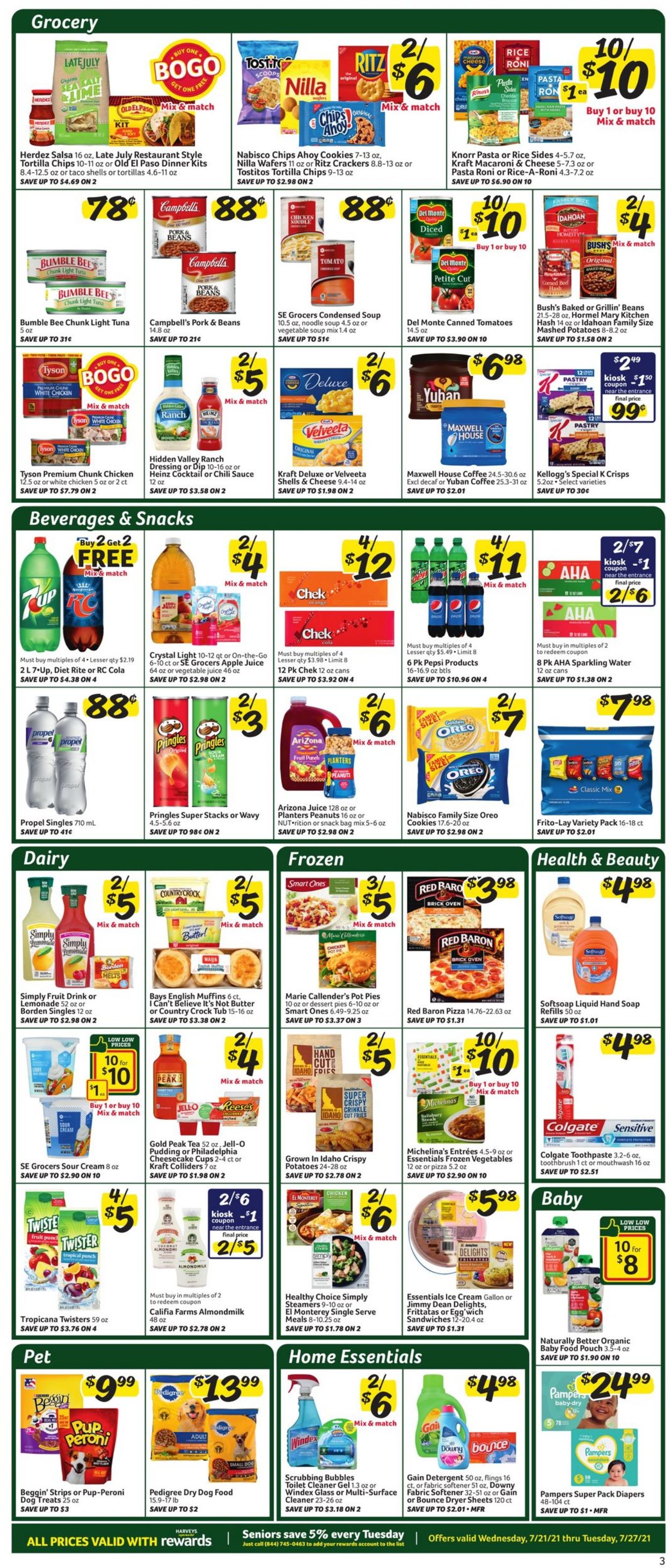 Harveys Supermarket Weekly Ad Circular - valid 07/21-07/27/2021 (Page 4)