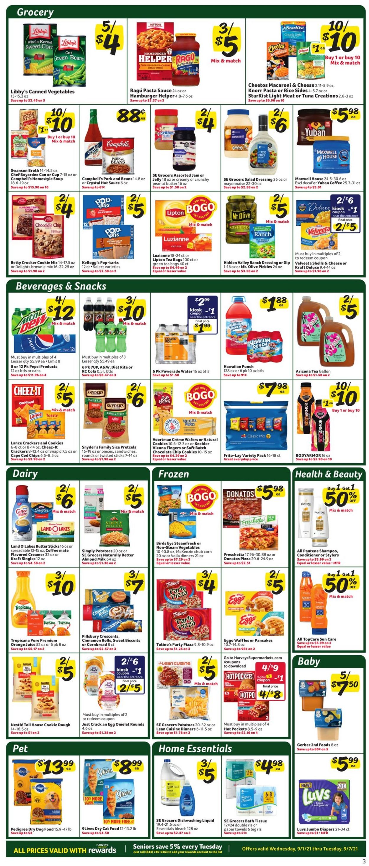 Harveys Supermarket Weekly Ad Circular - valid 09/01-09/07/2021 (Page 6)