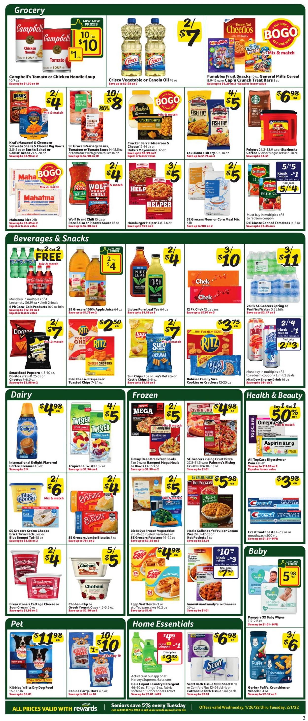 Harveys Supermarket Weekly Ad Circular - valid 01/26-02/01/2022 (Page 4)