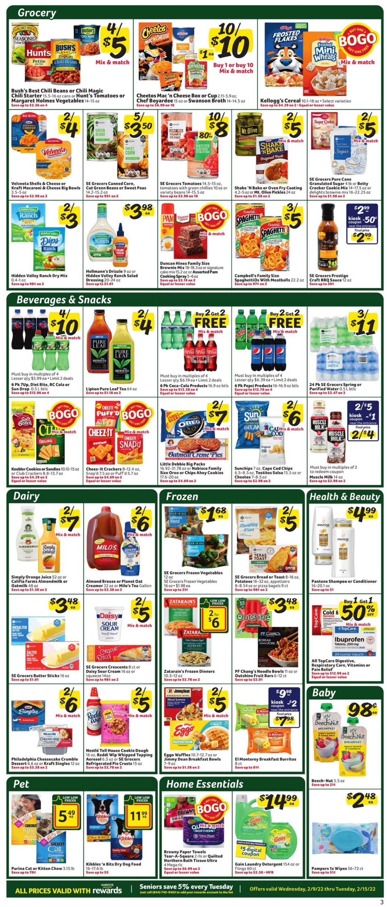 Harveys Supermarket Weekly Ad Circular - valid 02/09-02/15/2022 (Page 6)