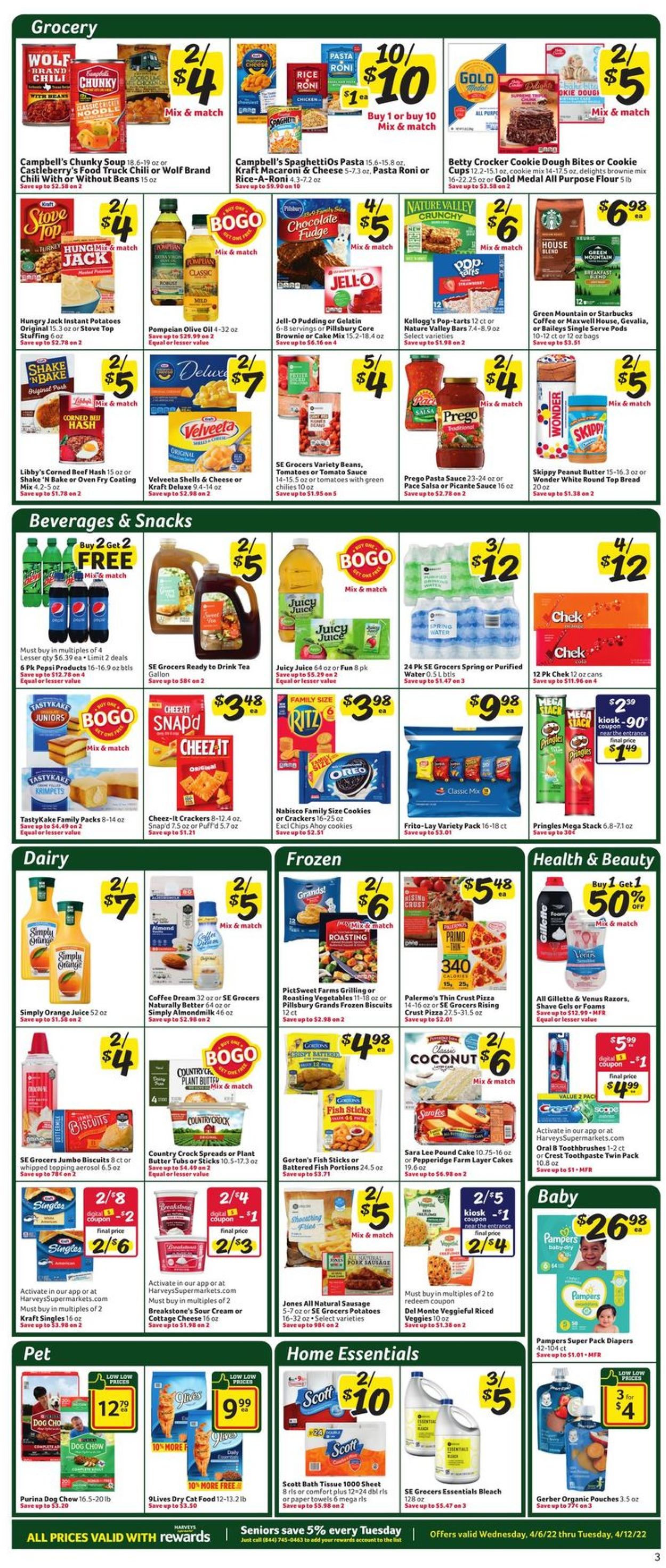 Harveys Supermarket Weekly Ad Circular - valid 04/06-04/12/2022 (Page 5)
