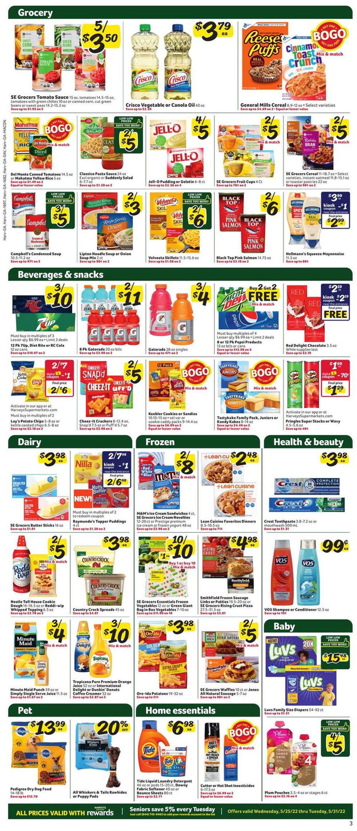 Harveys Supermarket Weekly Ad Circular - valid 05/25-05/31/2022 (Page 9)