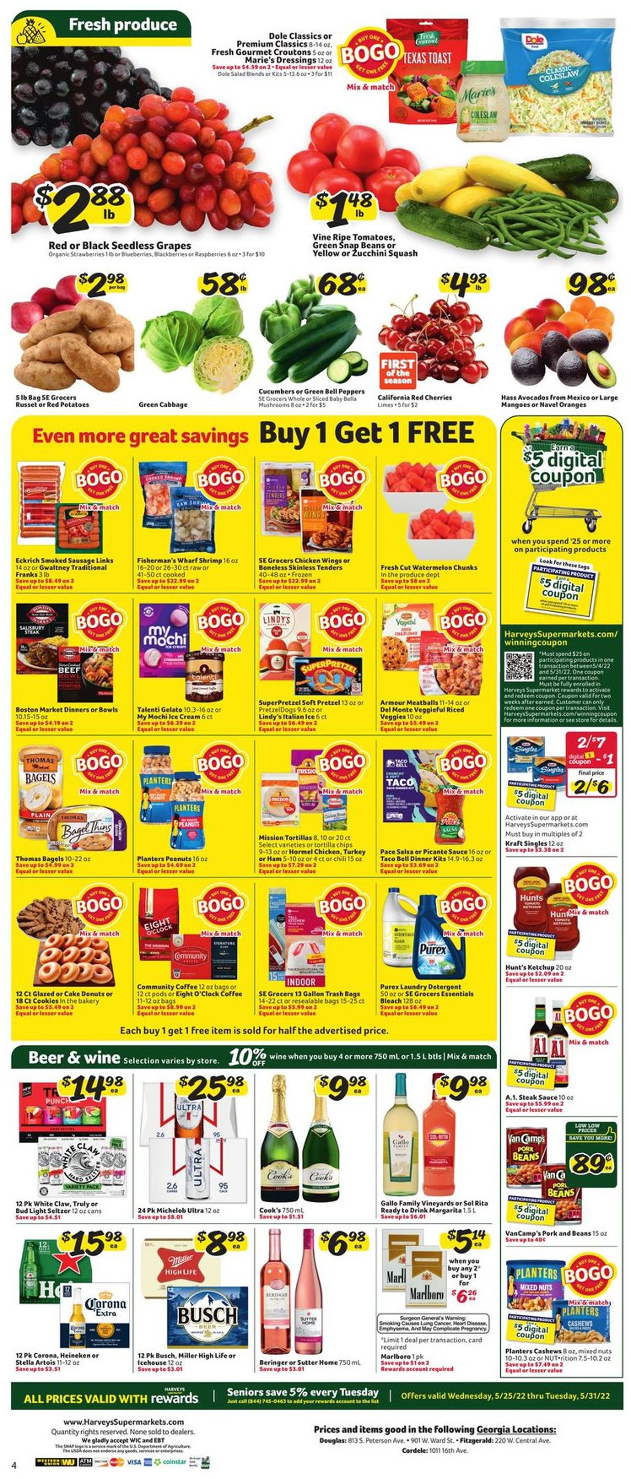 Harveys Supermarket Weekly Ad Circular - valid 05/25-05/31/2022 (Page 11)