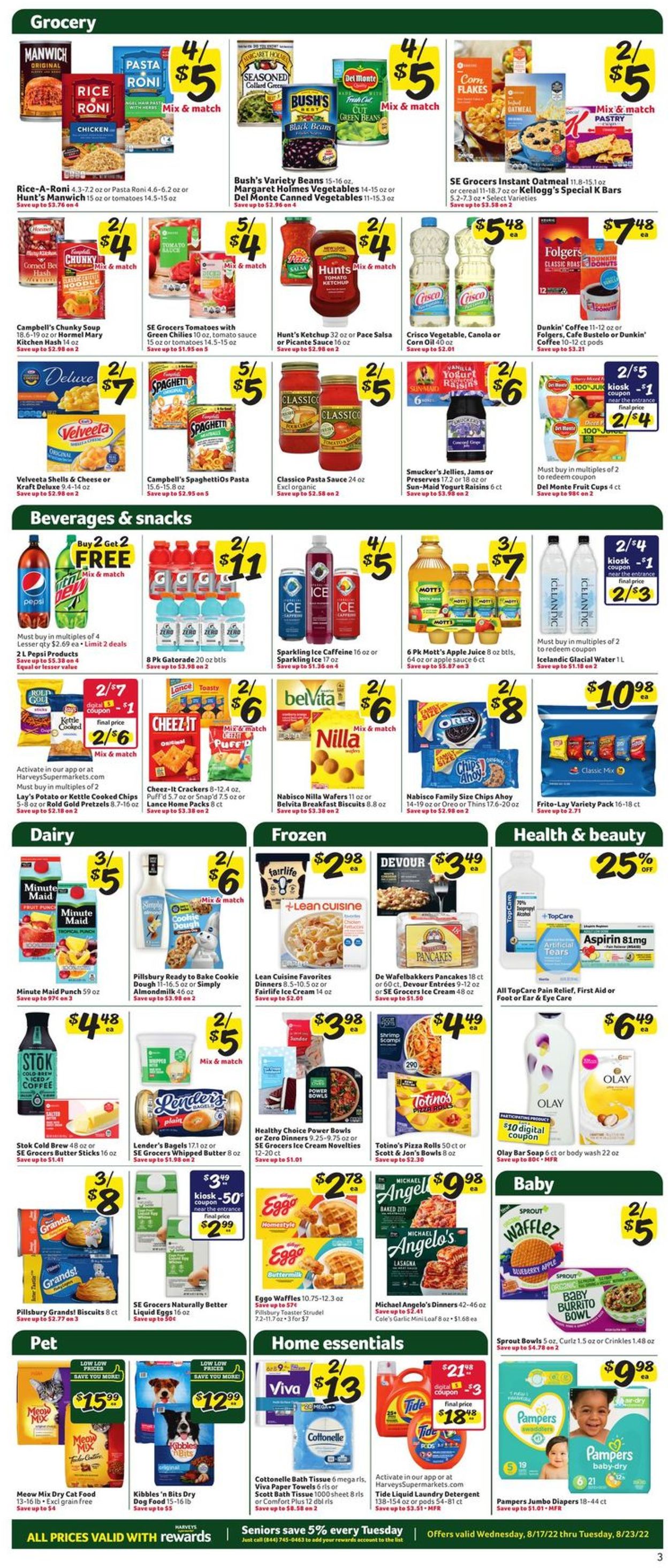 Harveys Supermarket Weekly Ad Circular - valid 08/17-08/23/2022 (Page 5)