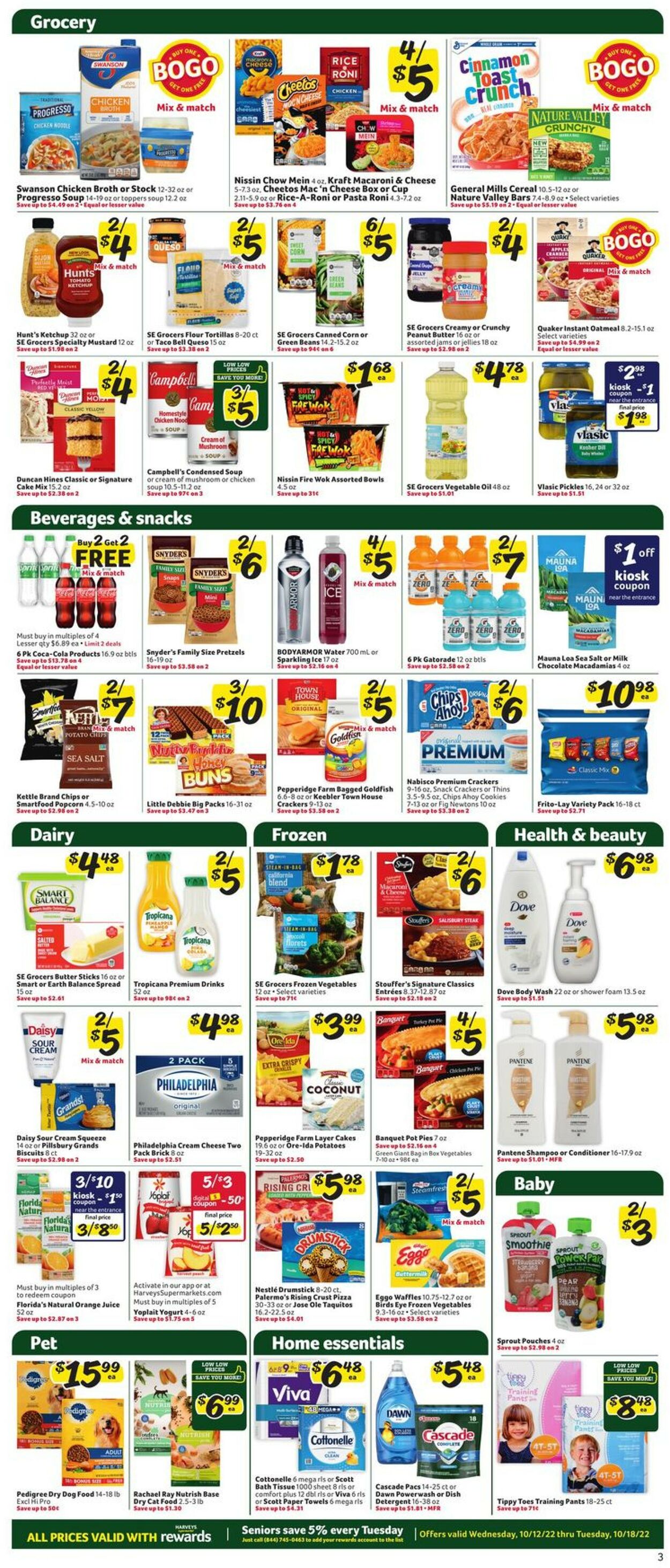 Harveys Supermarket Weekly Ad Circular - valid 10/12-10/18/2022 (Page 5)