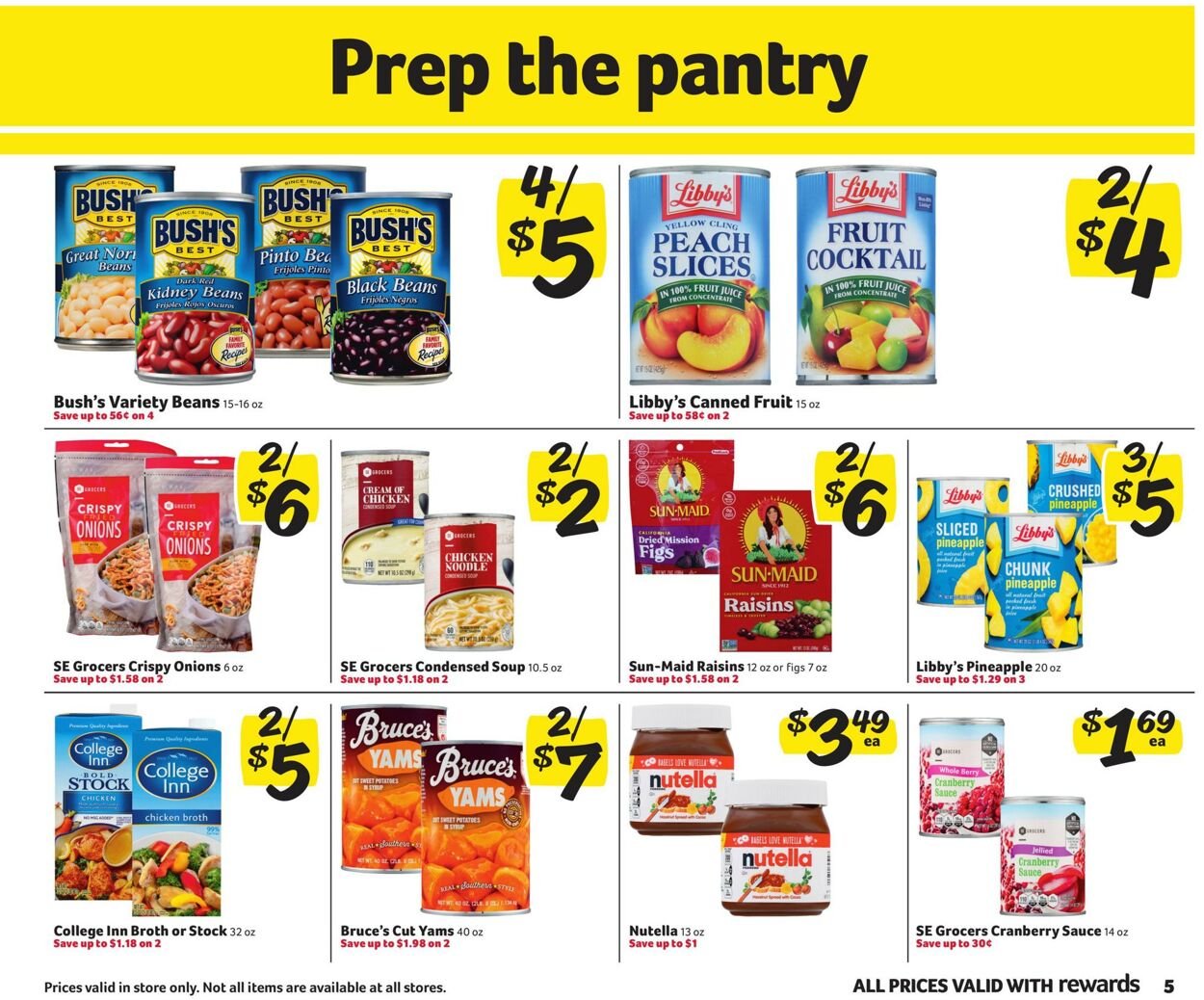 Harveys Supermarket Weekly Ad Circular - valid 11/30-12/13/2022 (Page 5)