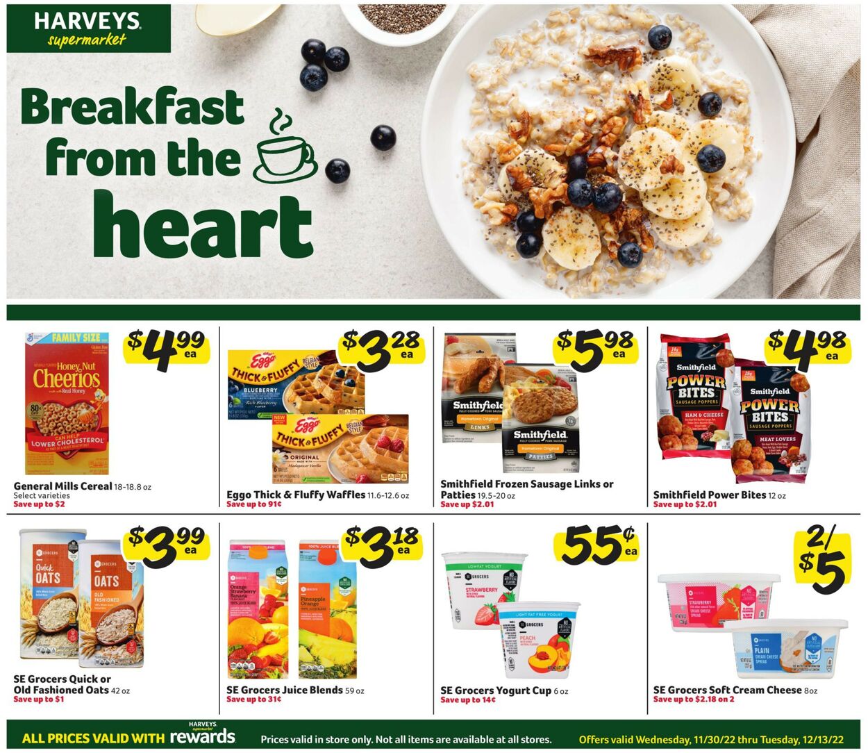 Harveys Supermarket Weekly Ad Circular - valid 11/30-12/13/2022 (Page 8)