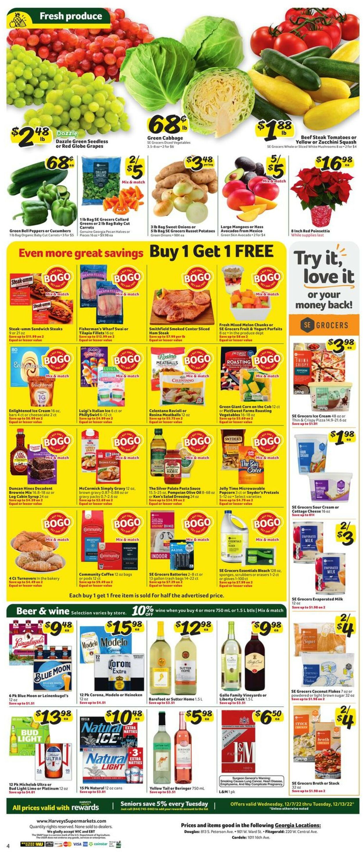 Harveys Supermarket Weekly Ad Circular - valid 12/07-12/13/2022 (Page 7)