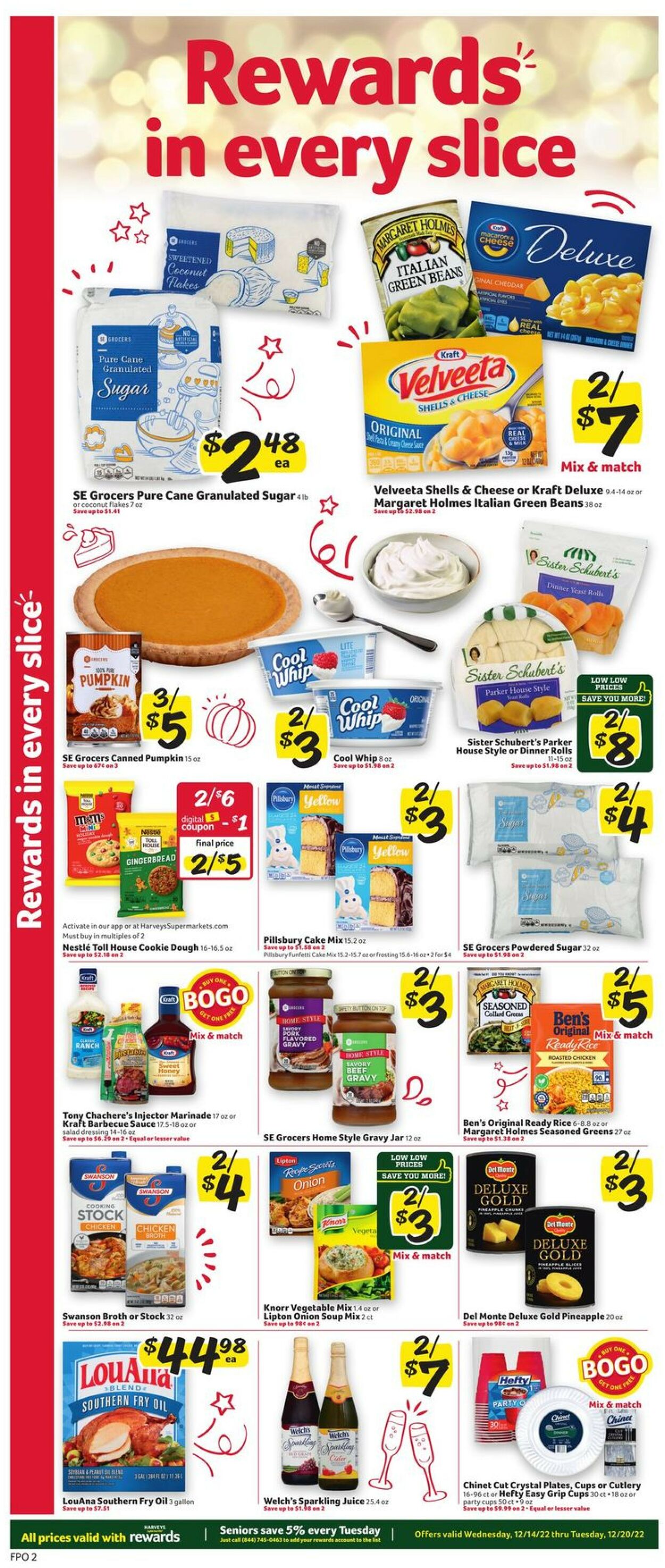 Harveys Supermarket Weekly Ad Circular - valid 12/14-12/20/2022 (Page 6)