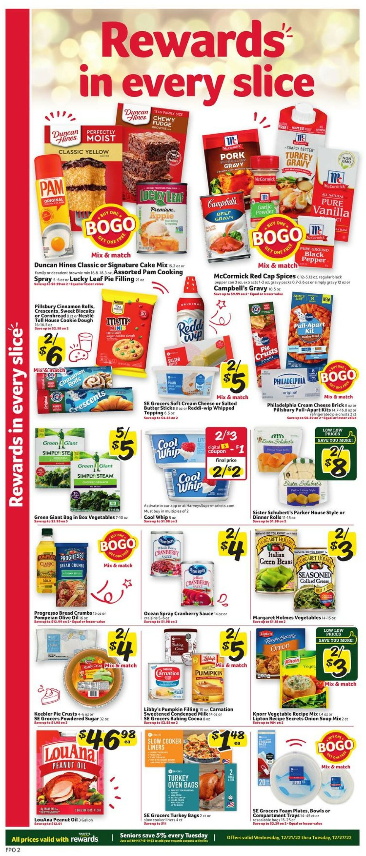 Harveys Supermarket Weekly Ad Circular - valid 12/21-12/27/2022 (Page 6)