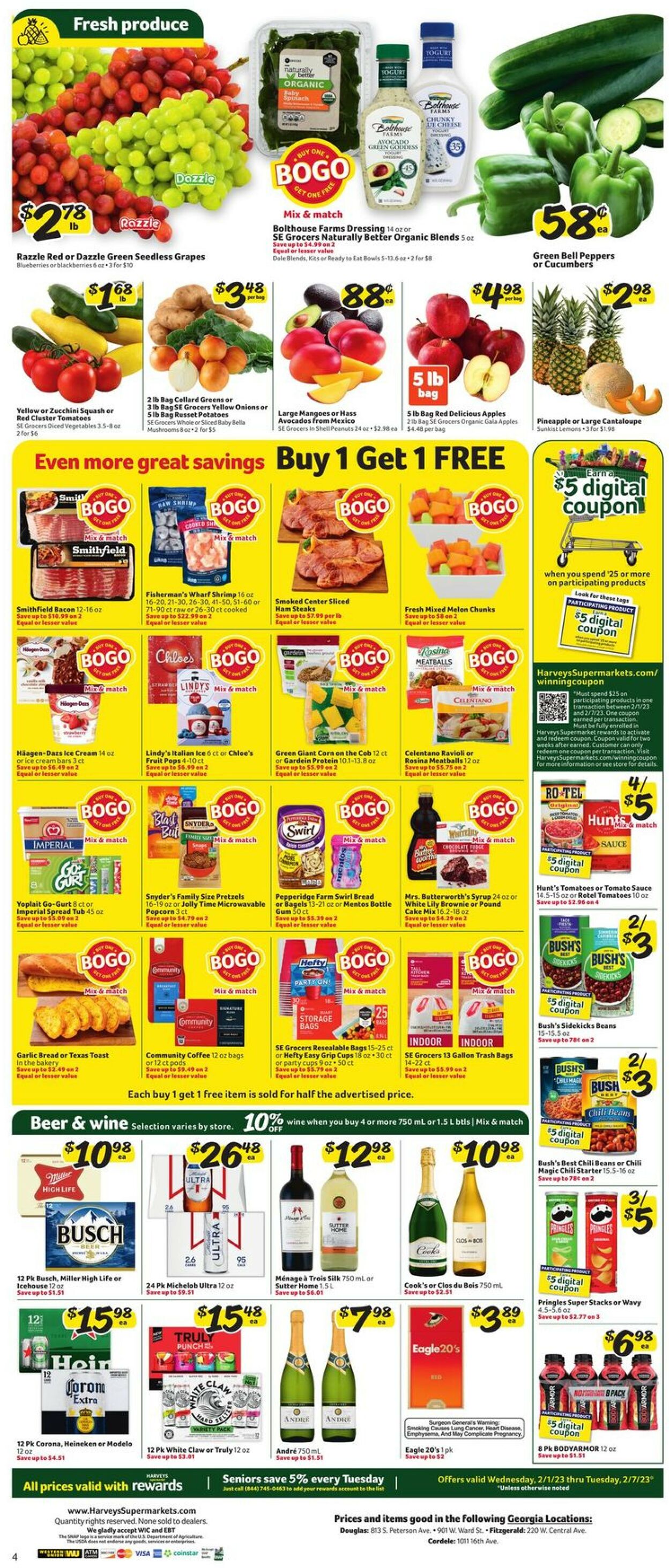 Harveys Supermarket Weekly Ad Circular - valid 02/01-02/07/2023 (Page 9)