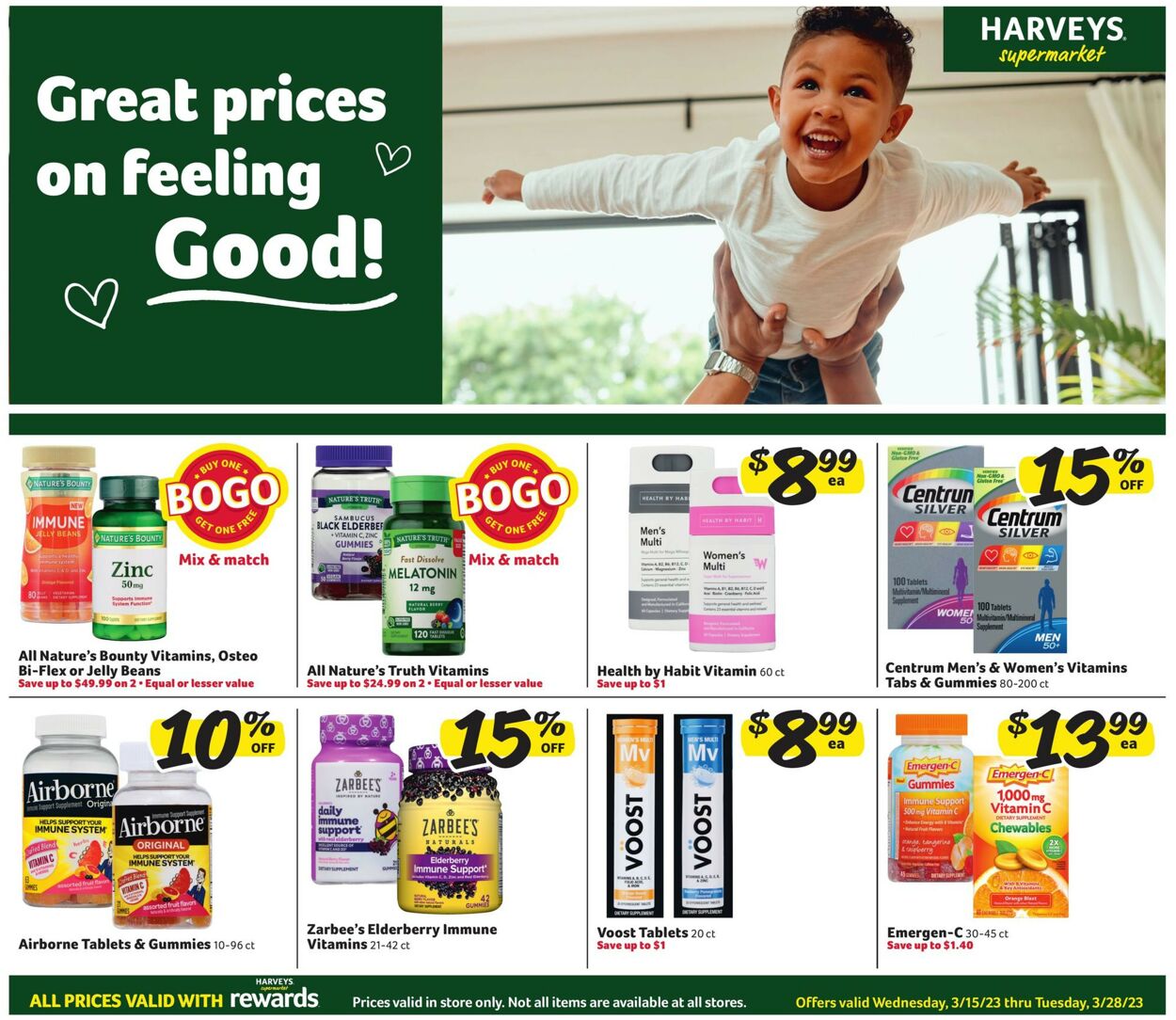 Harveys Supermarket Weekly Ad Circular - valid 03/15-03/28/2023 (Page 8)