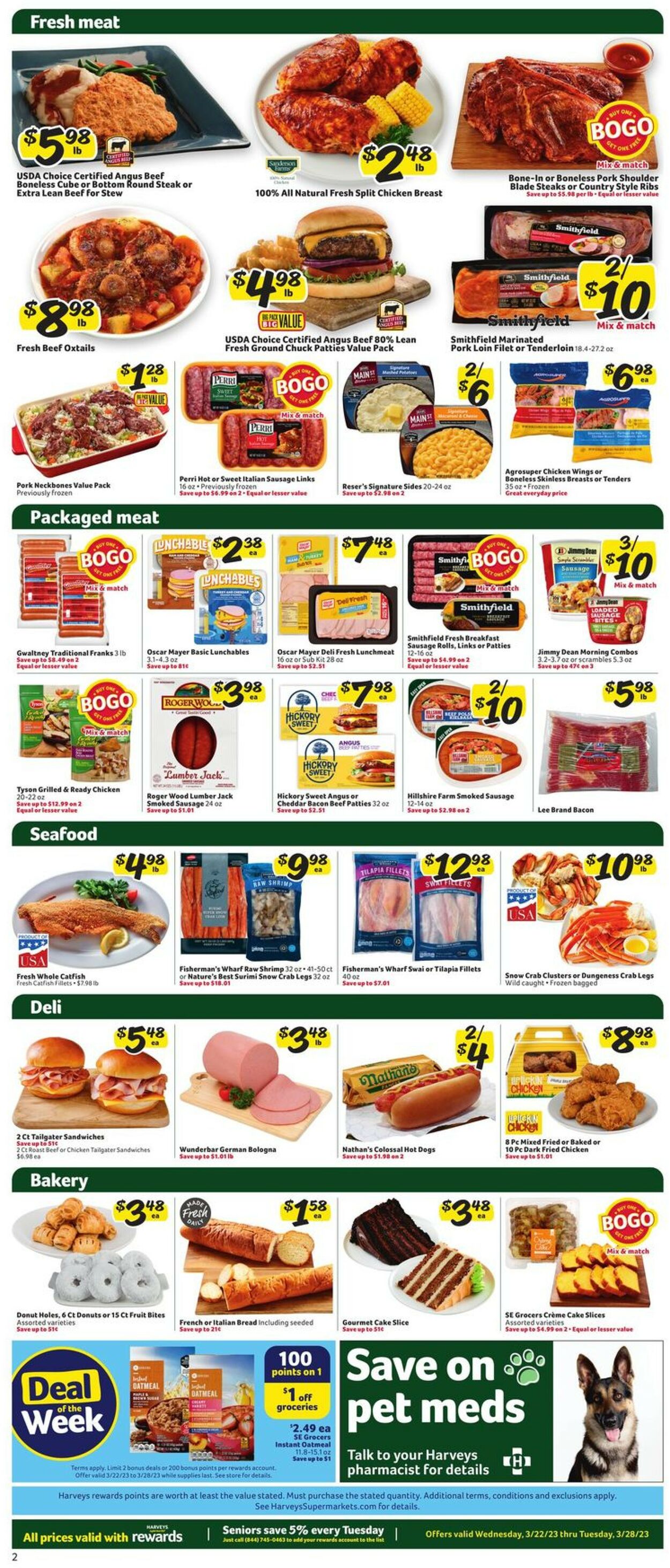 Harveys Supermarket Weekly Ad Circular - valid 03/22-03/28/2023 (Page 4)