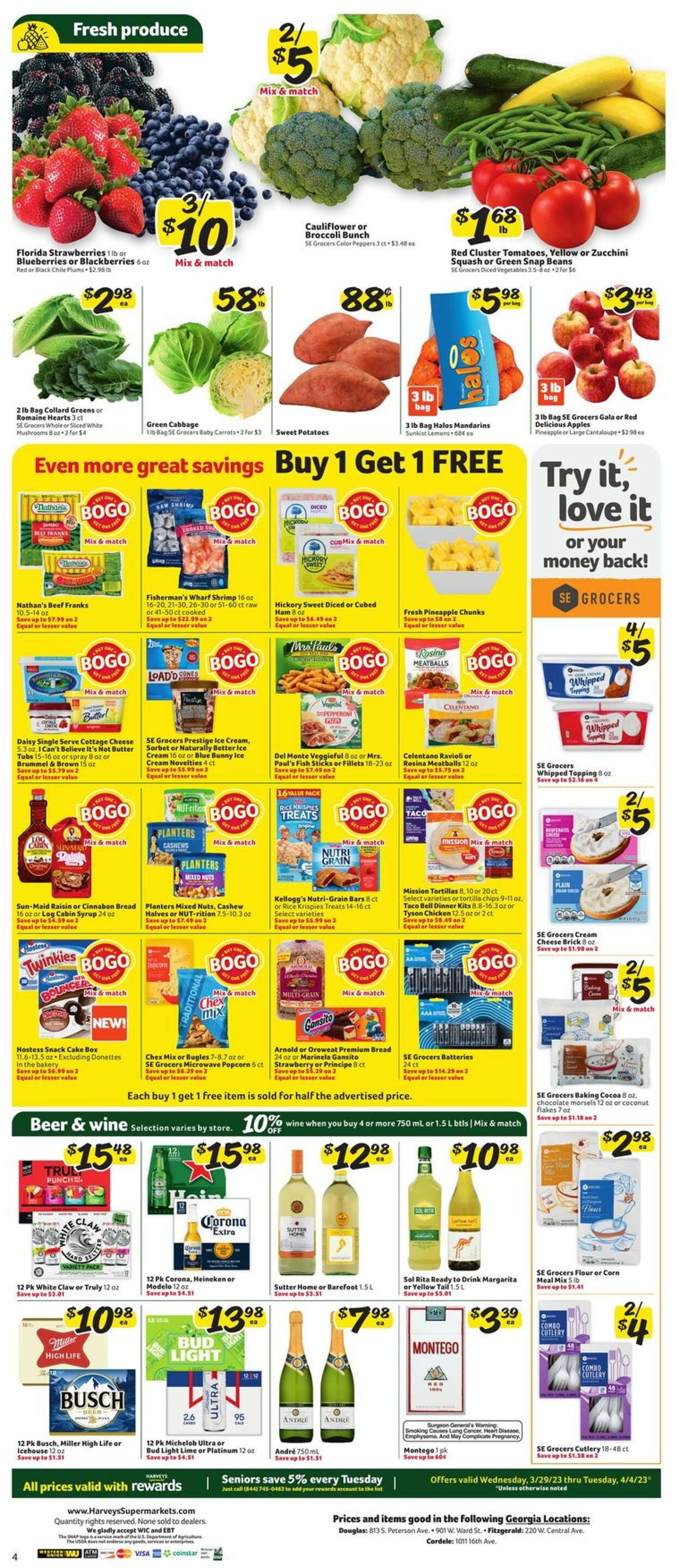 Harveys Supermarket Weekly Ad Circular - valid 03/29-04/04/2023 (Page 8)