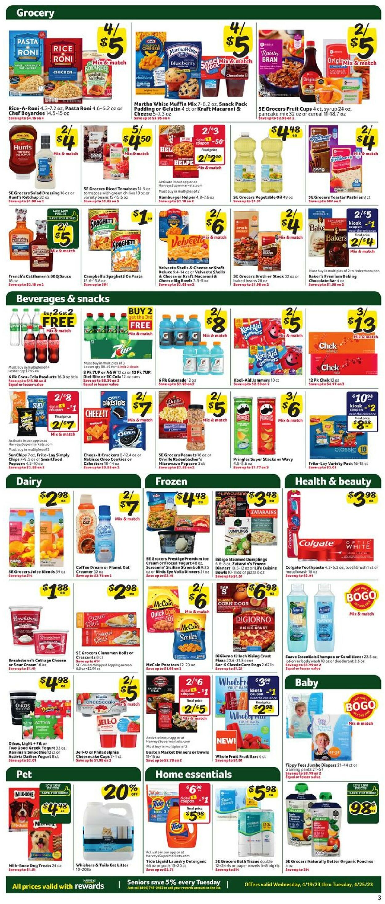 Harveys Supermarket Weekly Ad Circular - valid 04/19-04/25/2023 (Page 6)
