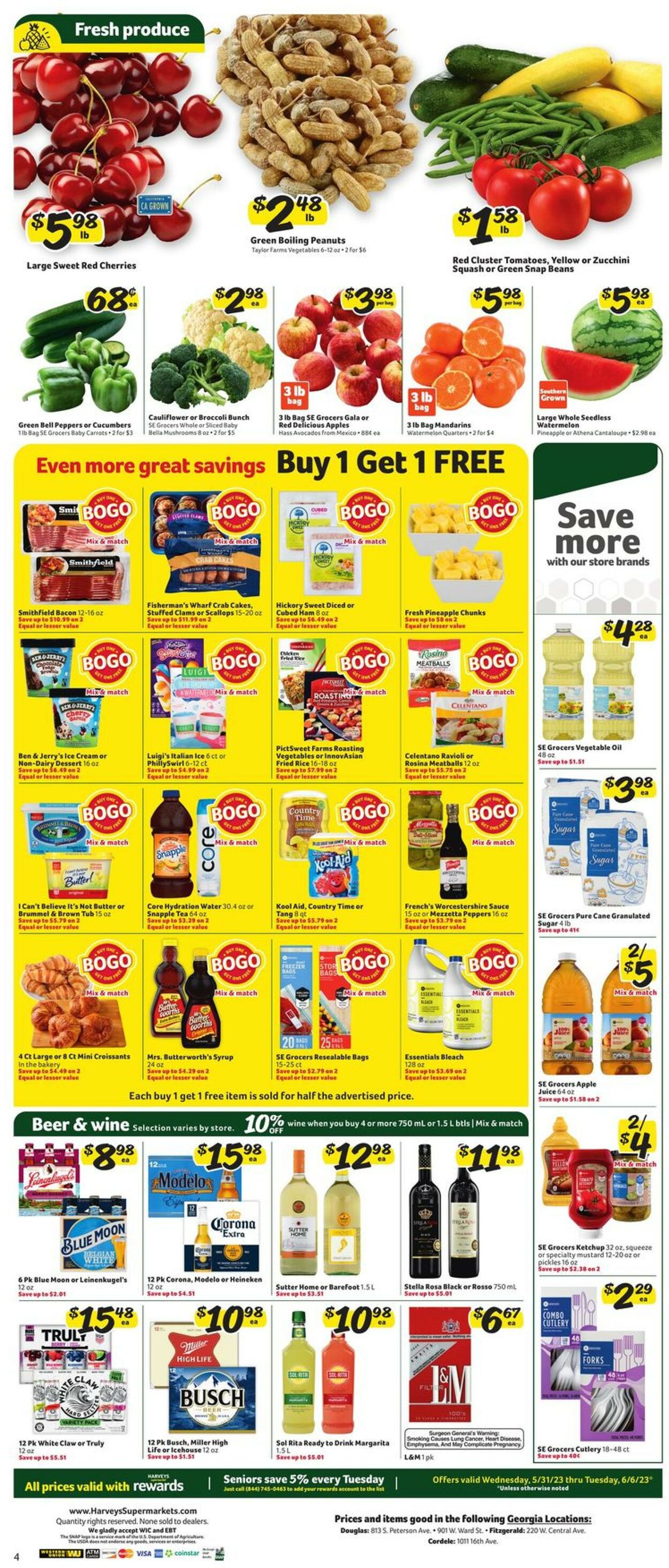 Harveys Supermarket Weekly Ad Circular - valid 05/31-06/06/2023 (Page 8)