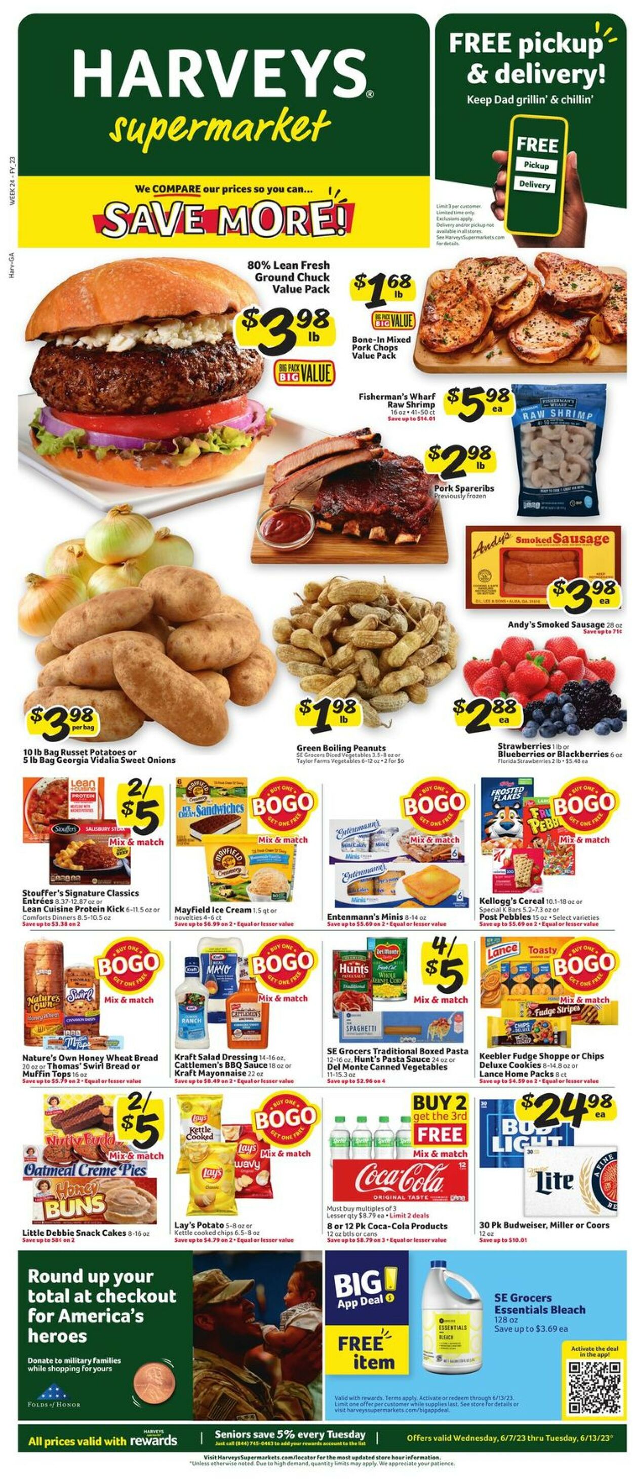 Harveys Supermarket Weekly Ad Circular - valid 06/07-06/13/2023 (Page 2)