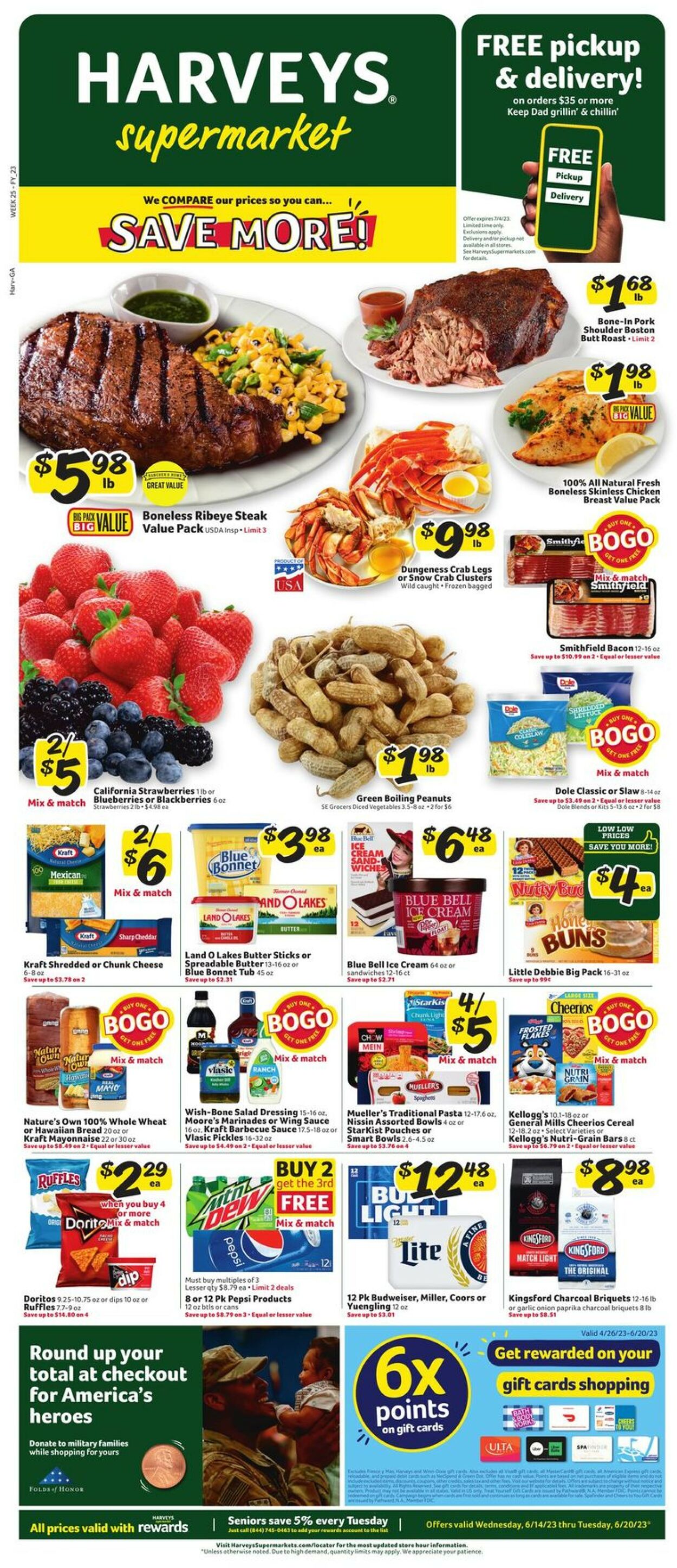 Harveys Supermarket Weekly Ad Circular - valid 06/14-06/20/2023 (Page 2)