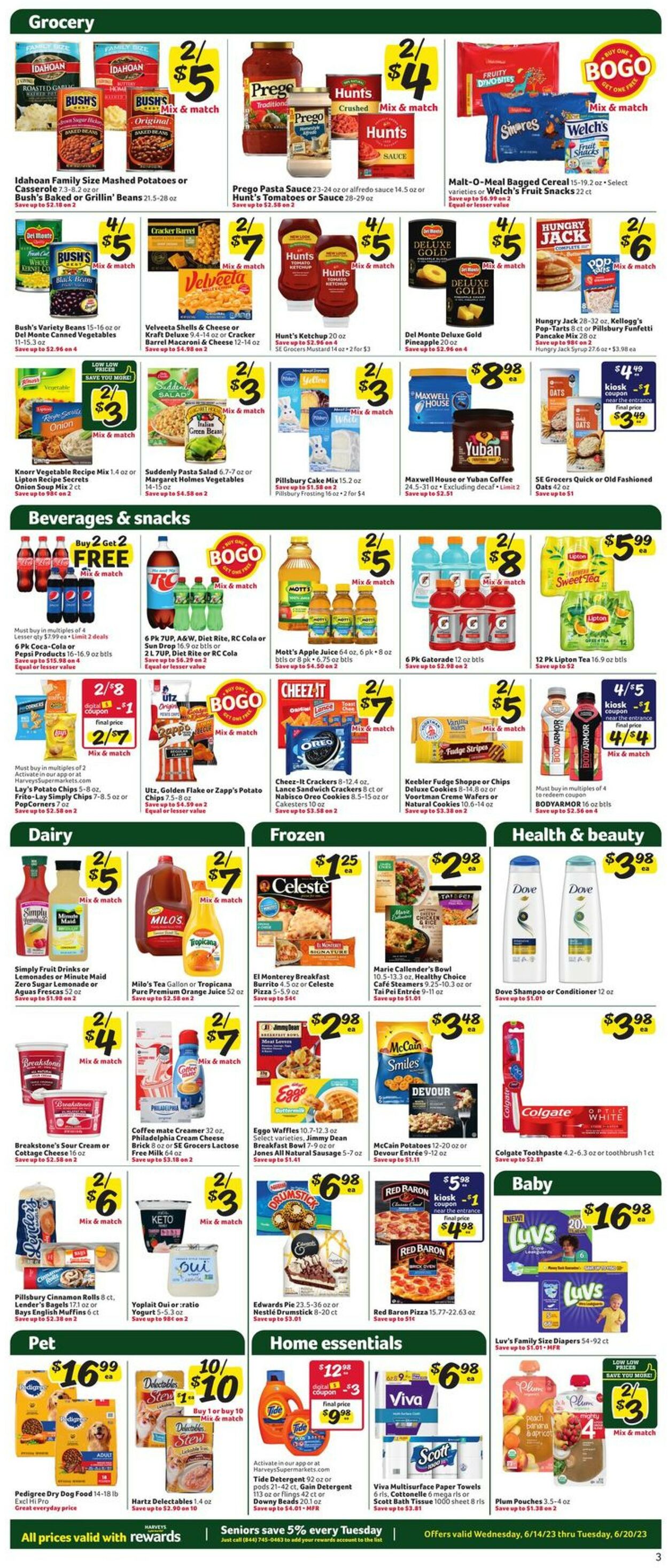 Harveys Supermarket Weekly Ad Circular - valid 06/14-06/20/2023 (Page 6)