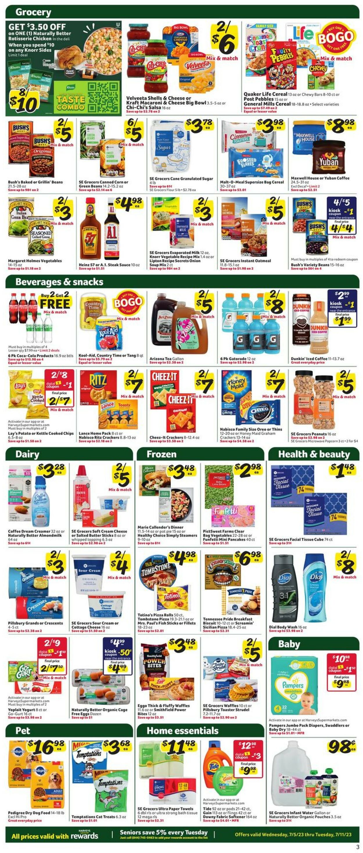 Harveys Supermarket Weekly Ad Circular - valid 07/05-07/11/2023 (Page 6)
