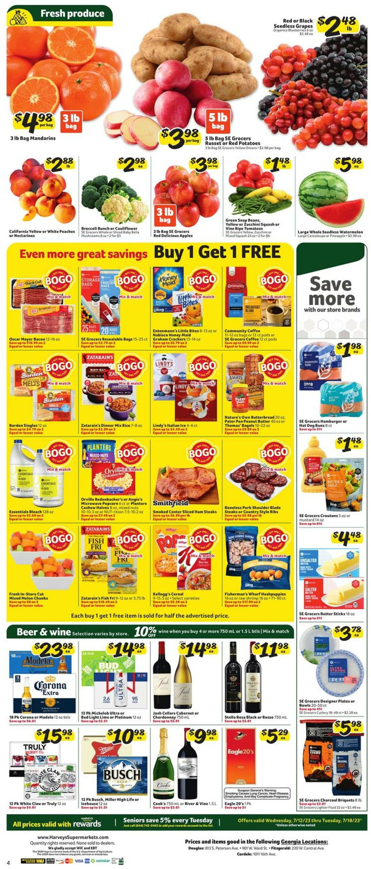 Harveys Supermarket Weekly Ad Circular - valid 07/12-07/18/2023 (Page 8)