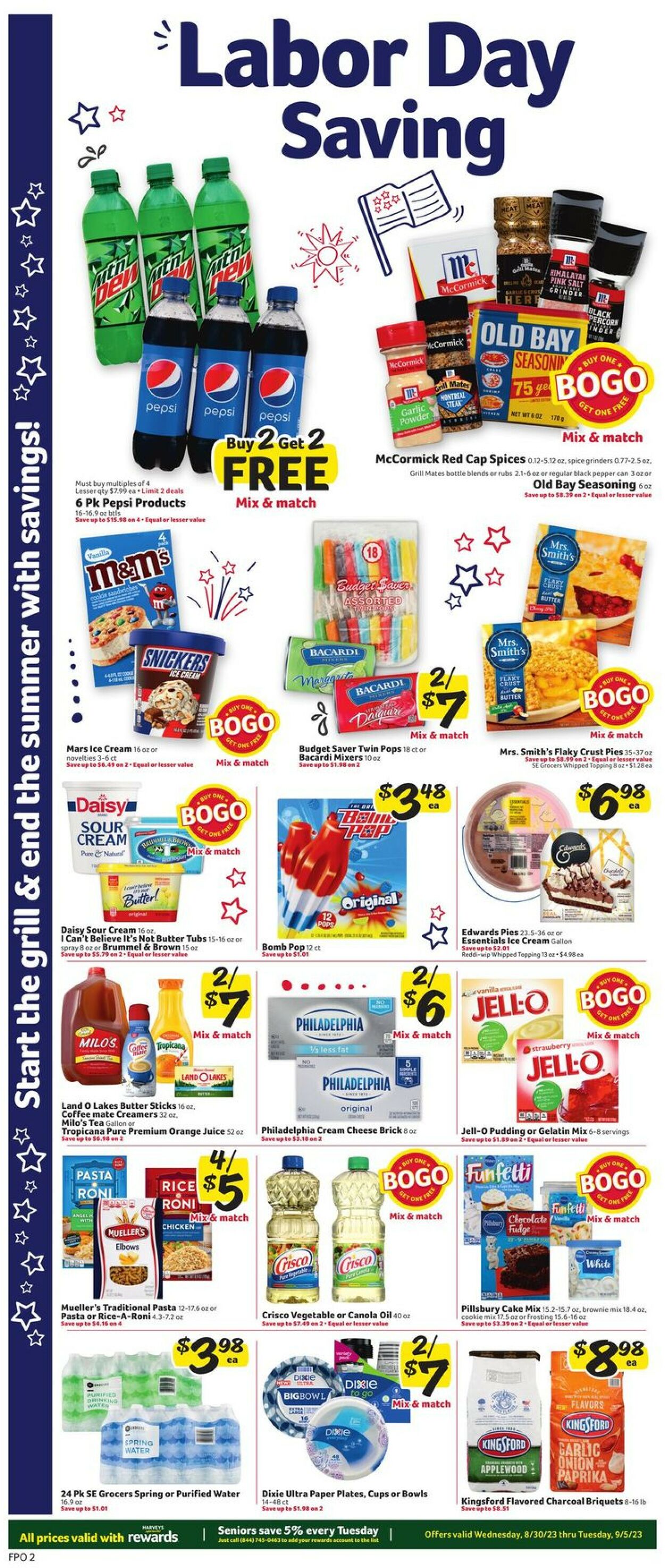 Harveys Supermarket Weekly Ad Circular - valid 08/30-09/05/2023 (Page 8)