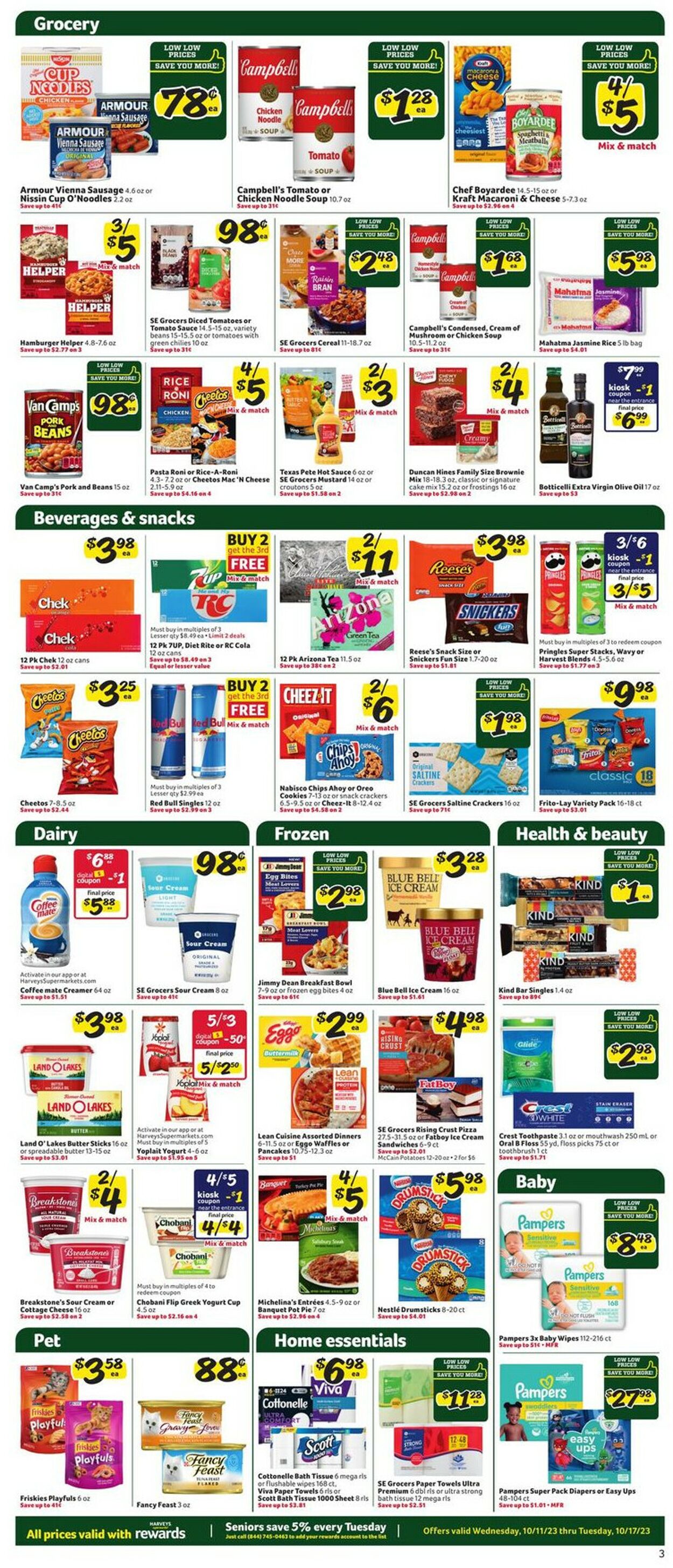 Harveys Supermarket Weekly Ad Circular - valid 10/11-10/17/2023 (Page 6)