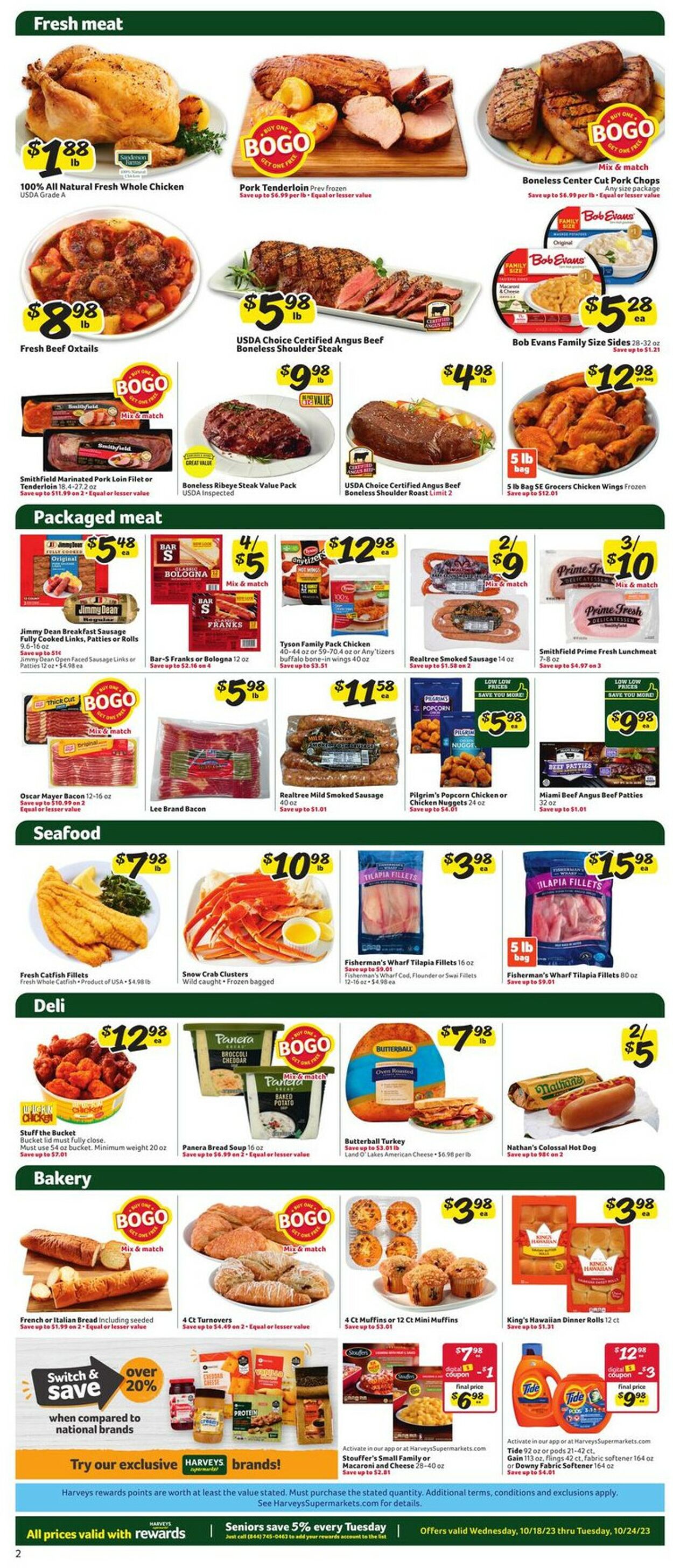 Harveys Supermarket Weekly Ad Circular - valid 10/18-10/24/2023 (Page 5)
