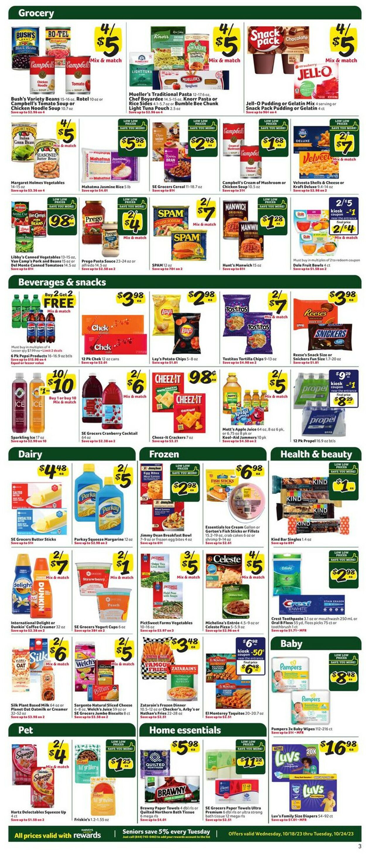 Harveys Supermarket Weekly Ad Circular - valid 10/18-10/24/2023 (Page 7)