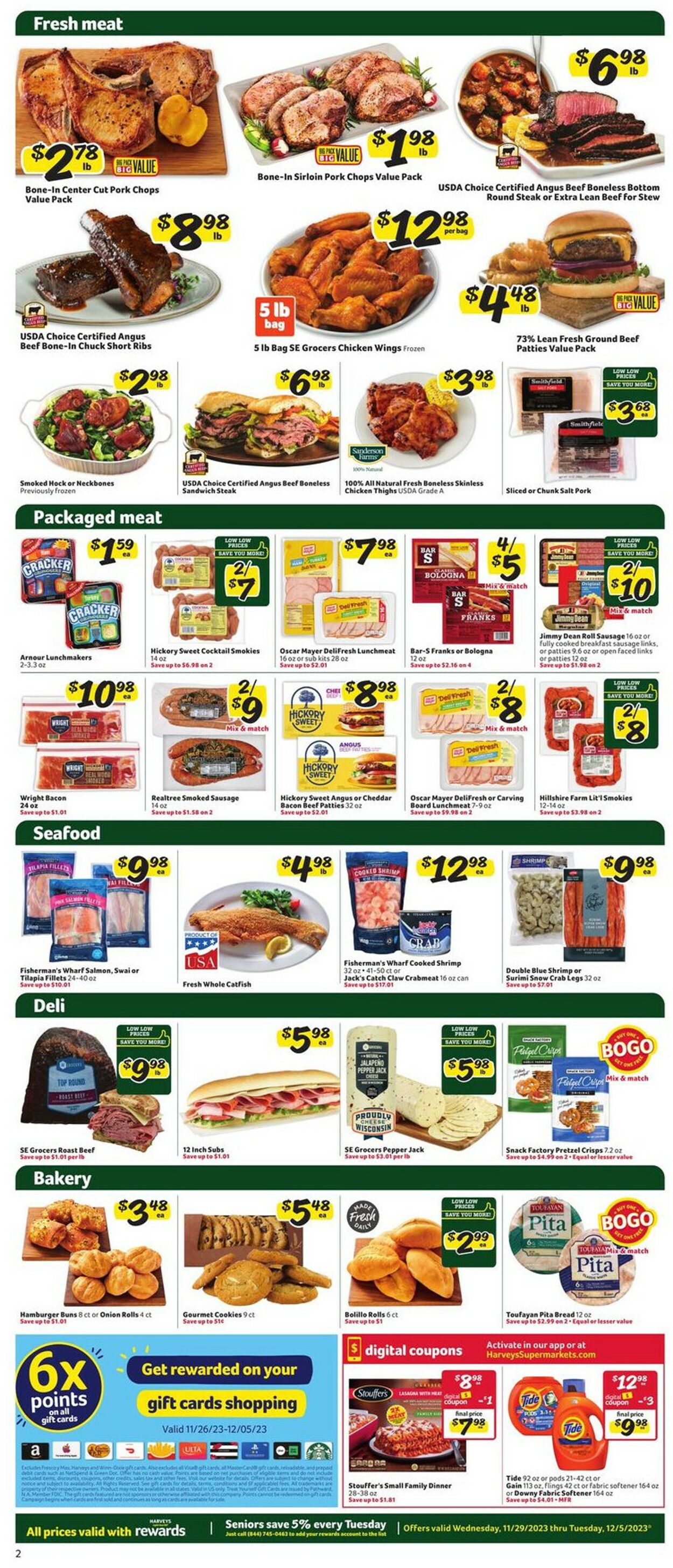 Harveys Supermarket Weekly Ad Circular - valid 11/29-12/05/2023 (Page 5)