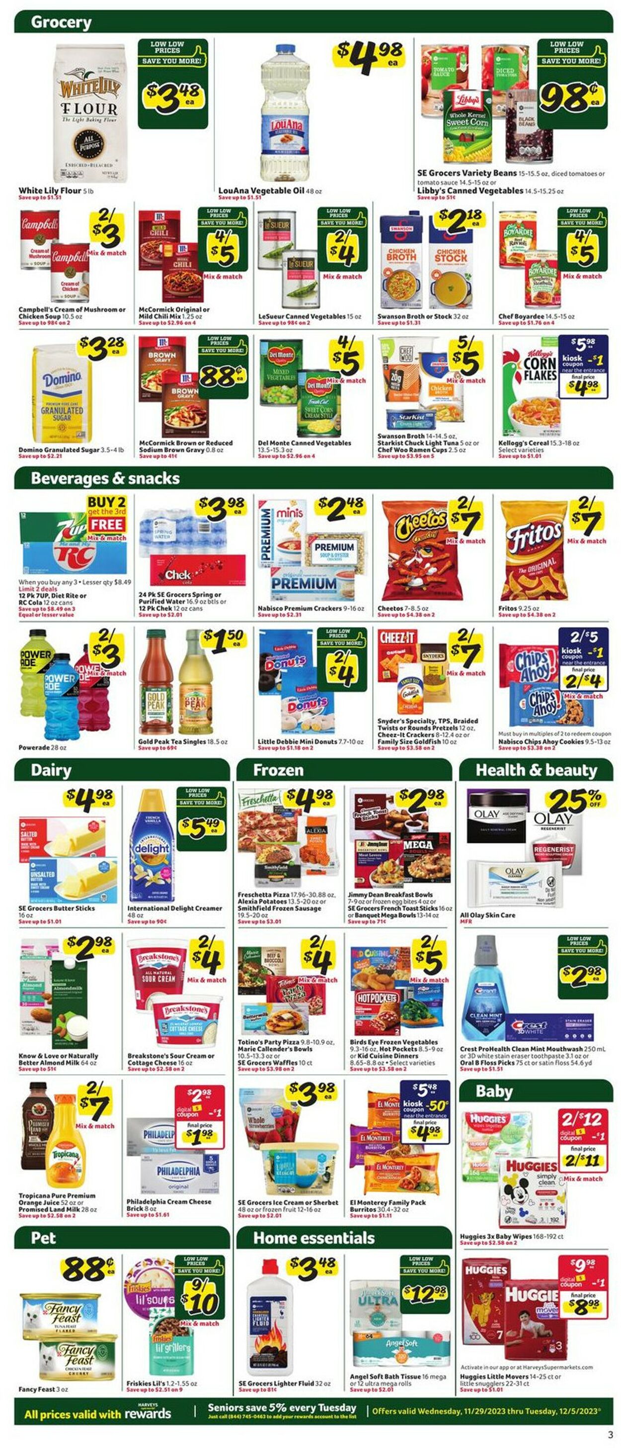 Harveys Supermarket Weekly Ad Circular - valid 11/29-12/05/2023 (Page 6)